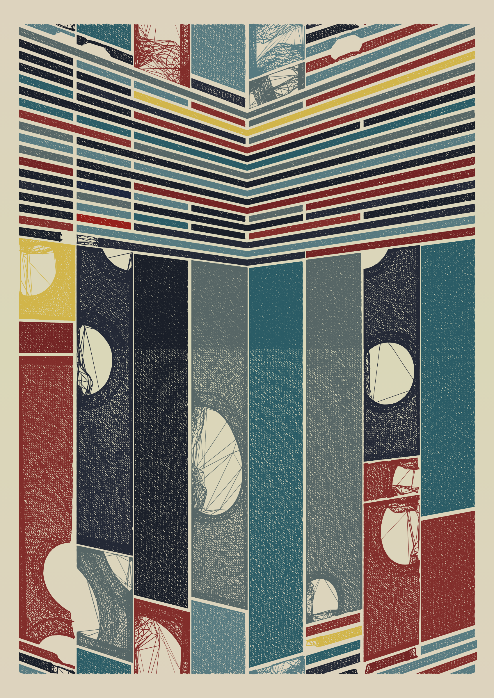 Art Blocks - Art Blocks v2 - Edifice #638 - NFT # 204000638