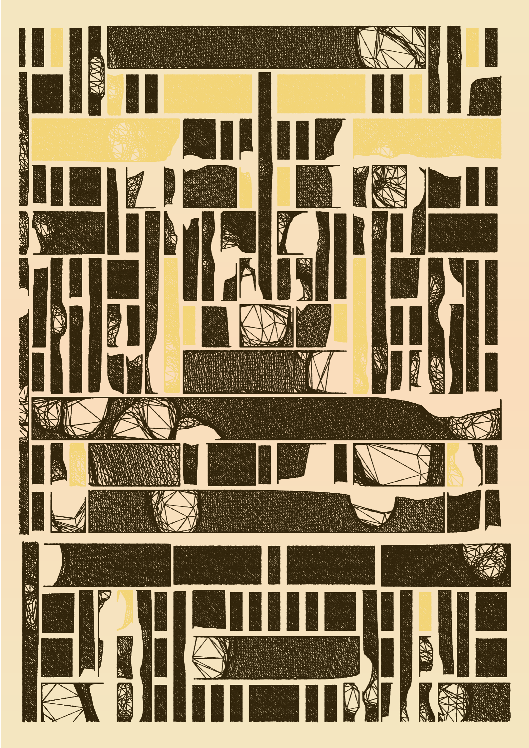 Art Blocks - Art Blocks v2 - Edifice #639 - NFT # 204000639