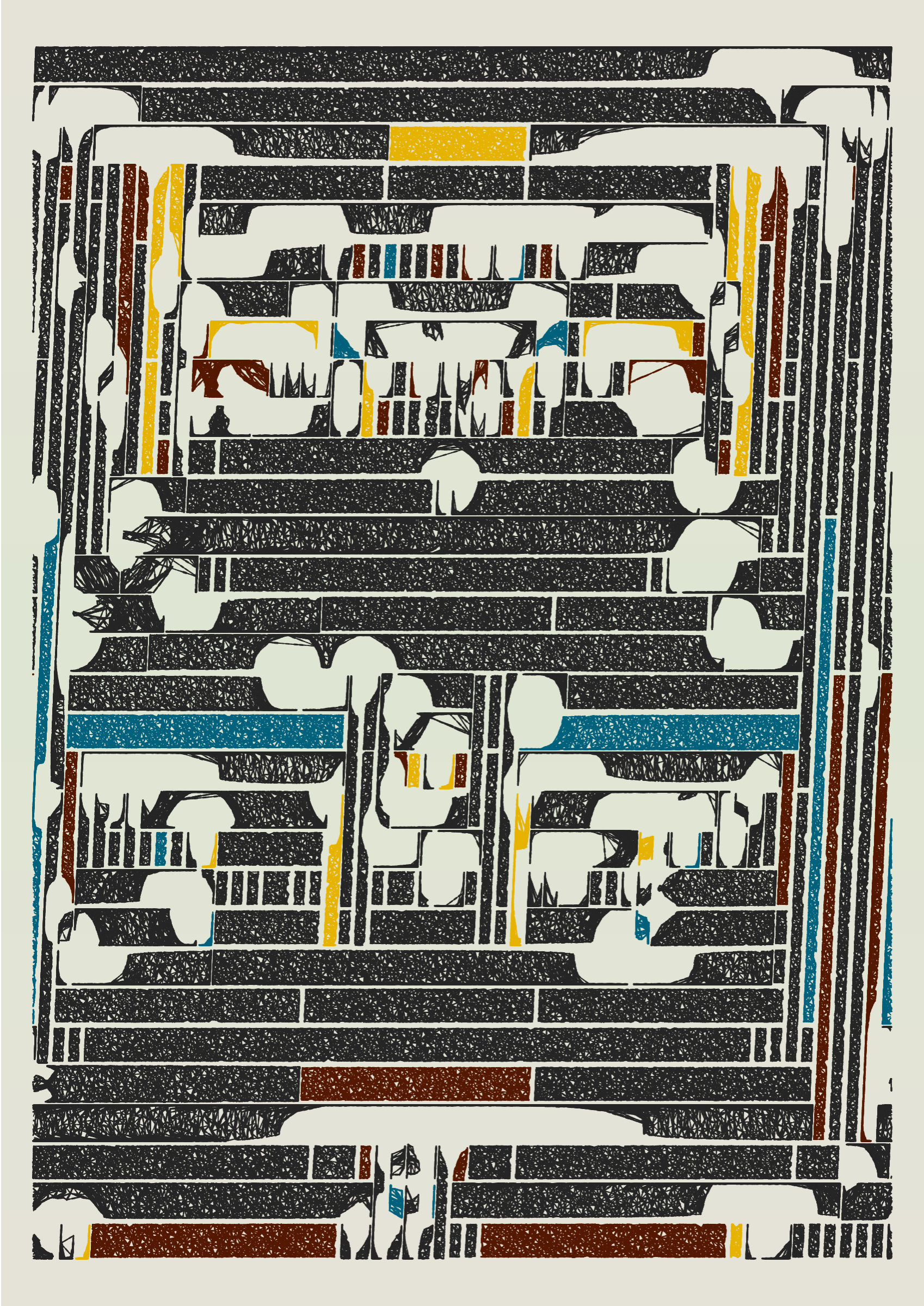 Art Blocks - Art Blocks v2 - Edifice #642 - NFT # 204000642