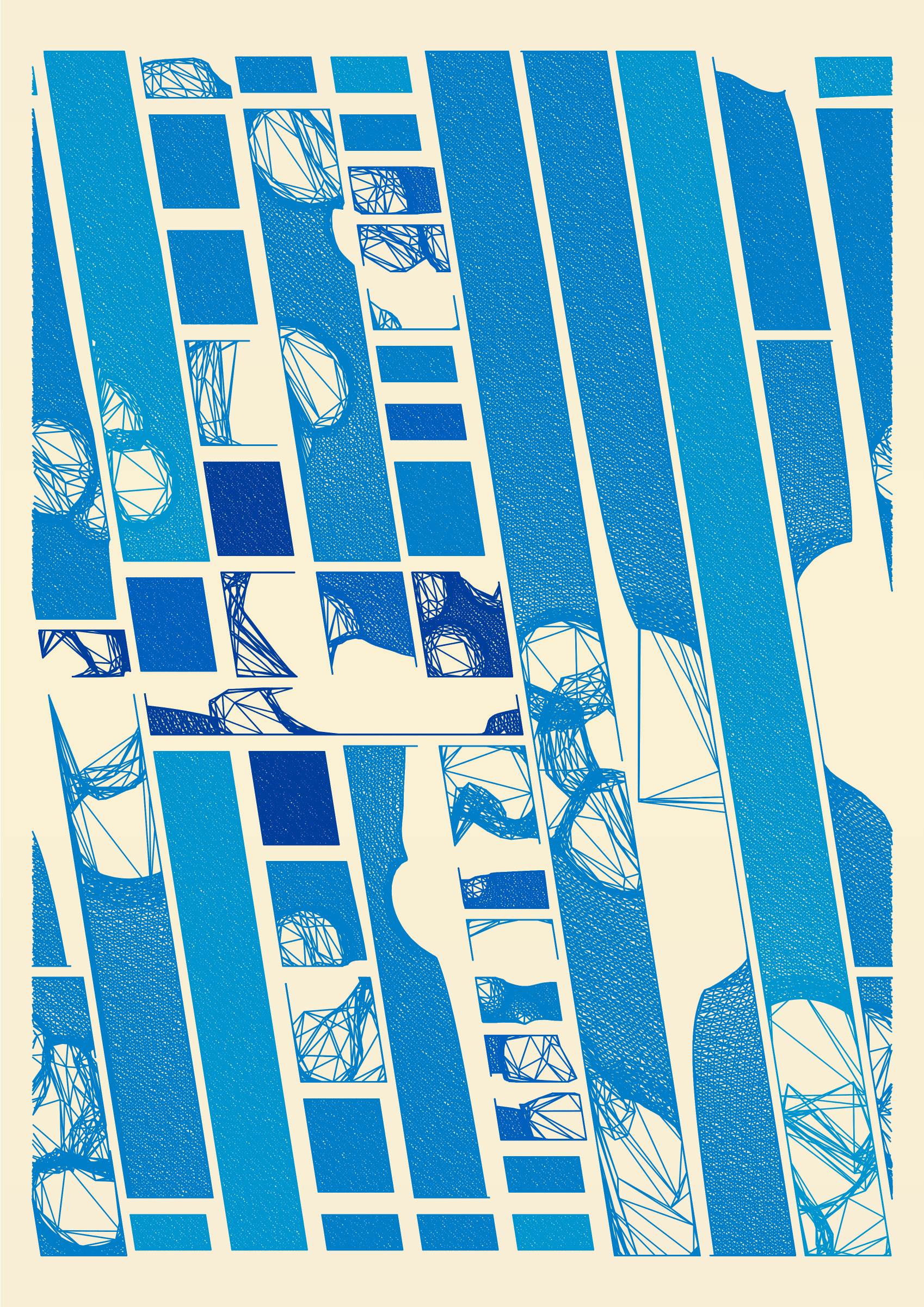 Art Blocks - Art Blocks v2 - Edifice #648 - NFT # 204000648