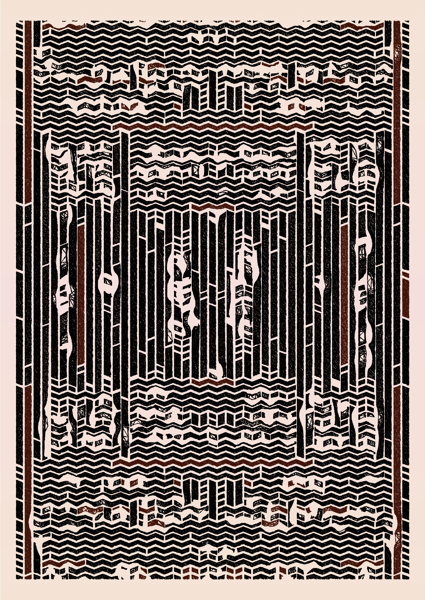 Art Blocks - Art Blocks v2 - Edifice #650 - NFT # 204000650