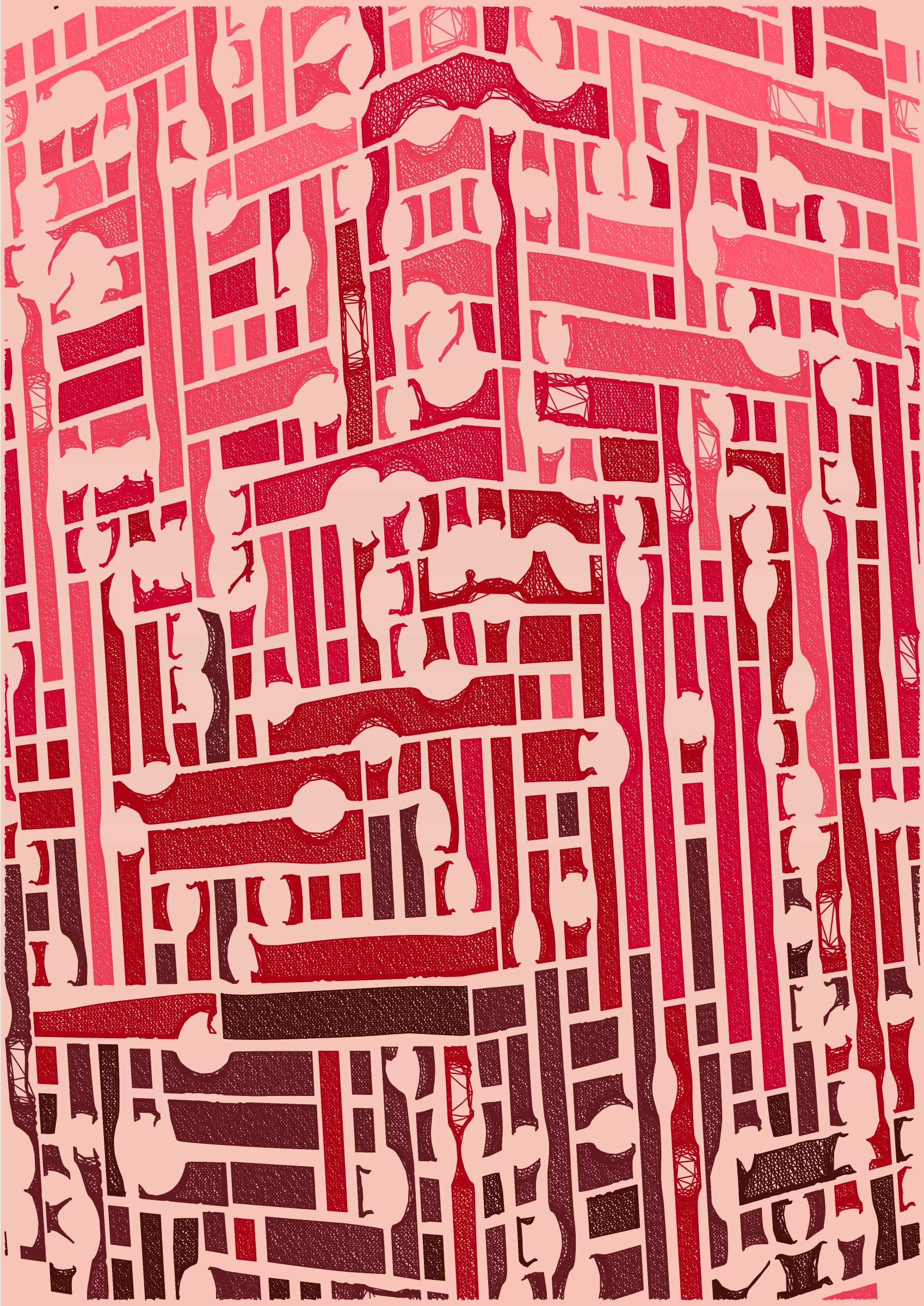 Art Blocks - Art Blocks v2 - Edifice #651 - NFT # 204000651