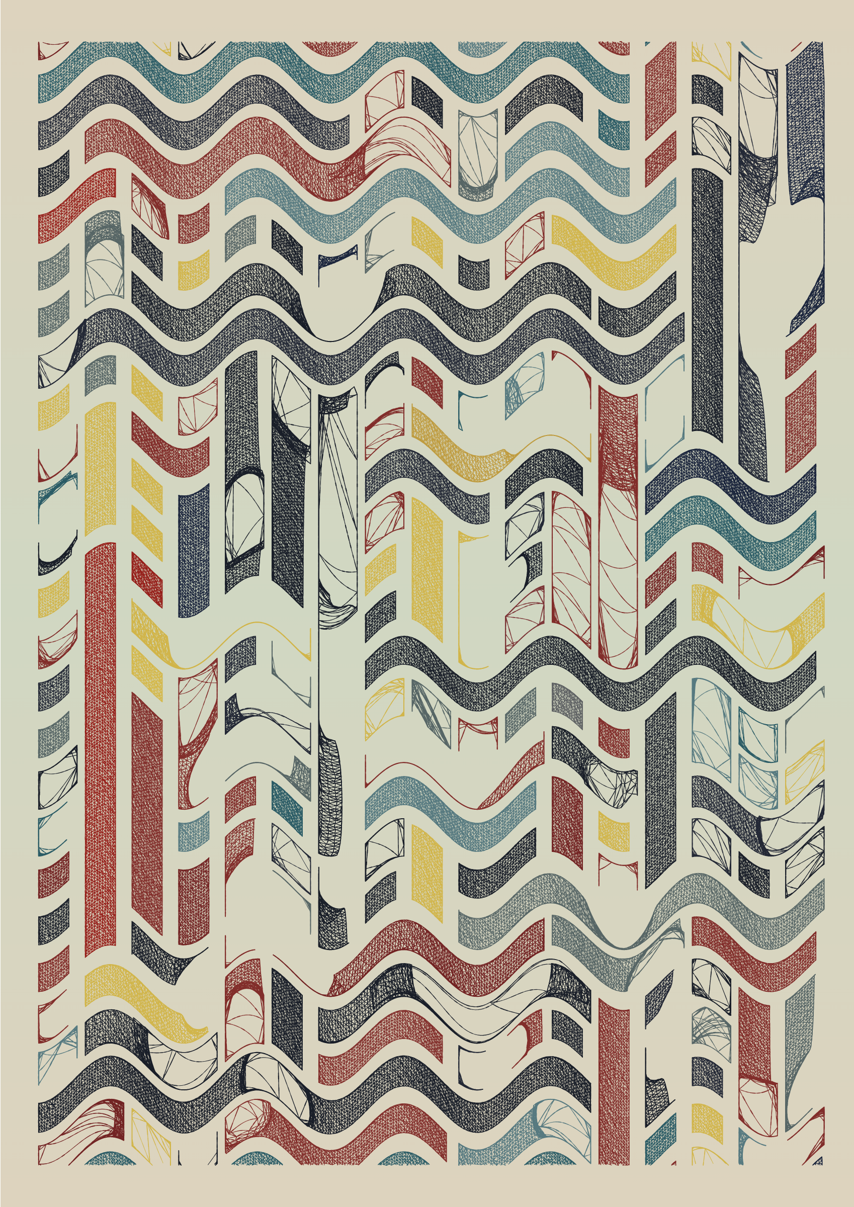 Art Blocks - Art Blocks v2 - Edifice #655 - NFT # 204000655