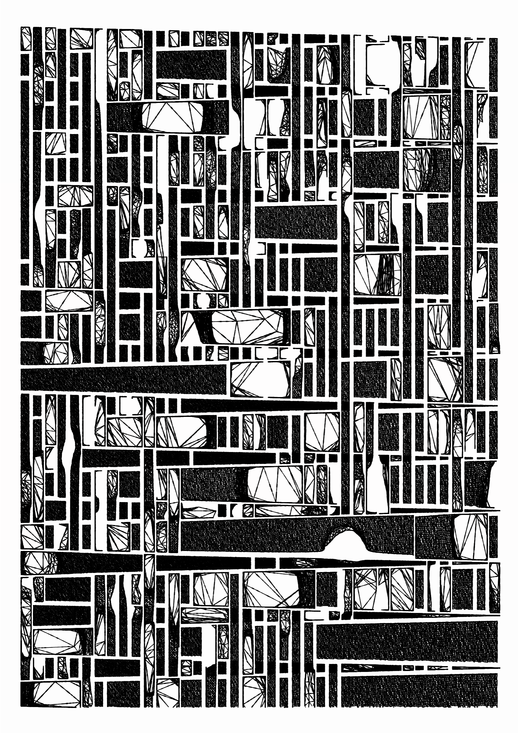 Art Blocks - Art Blocks v2 - Edifice #656 - NFT # 204000656