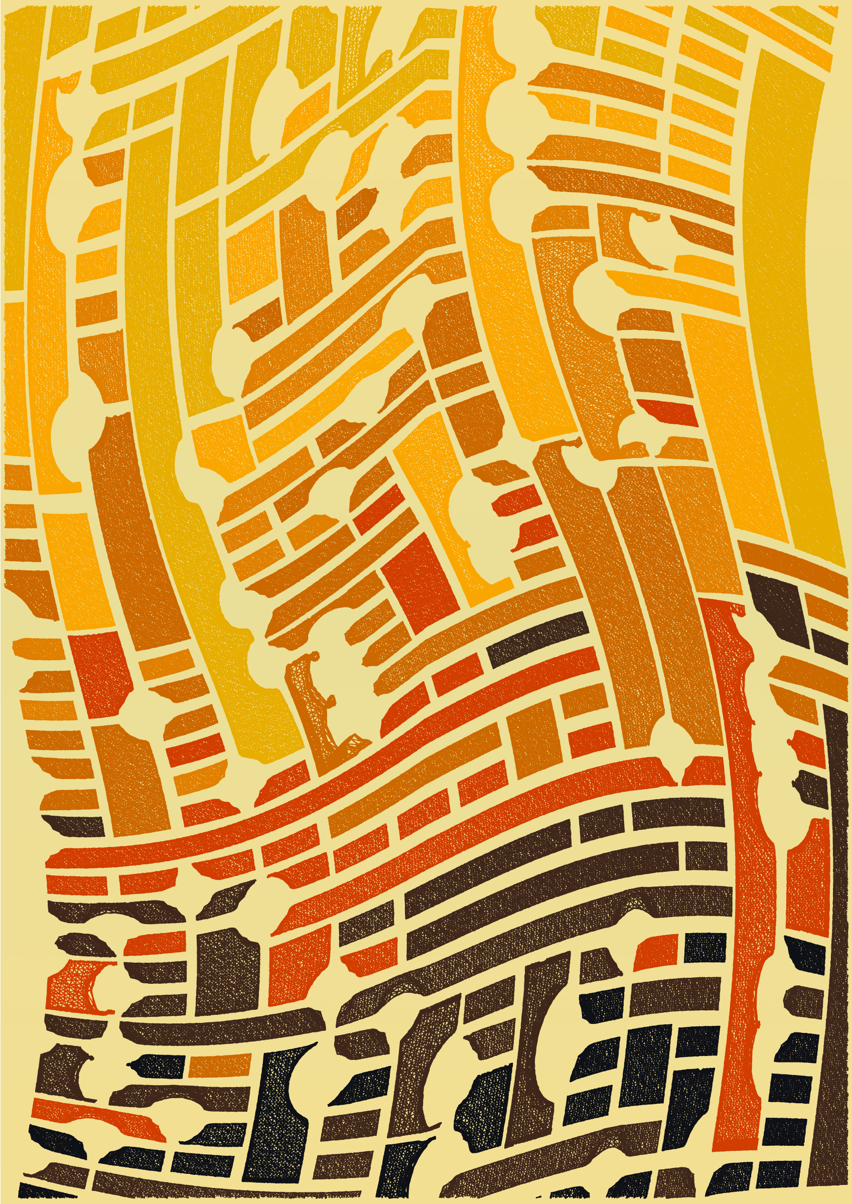 Art Blocks - Art Blocks v2 - Edifice #659 - NFT # 204000659