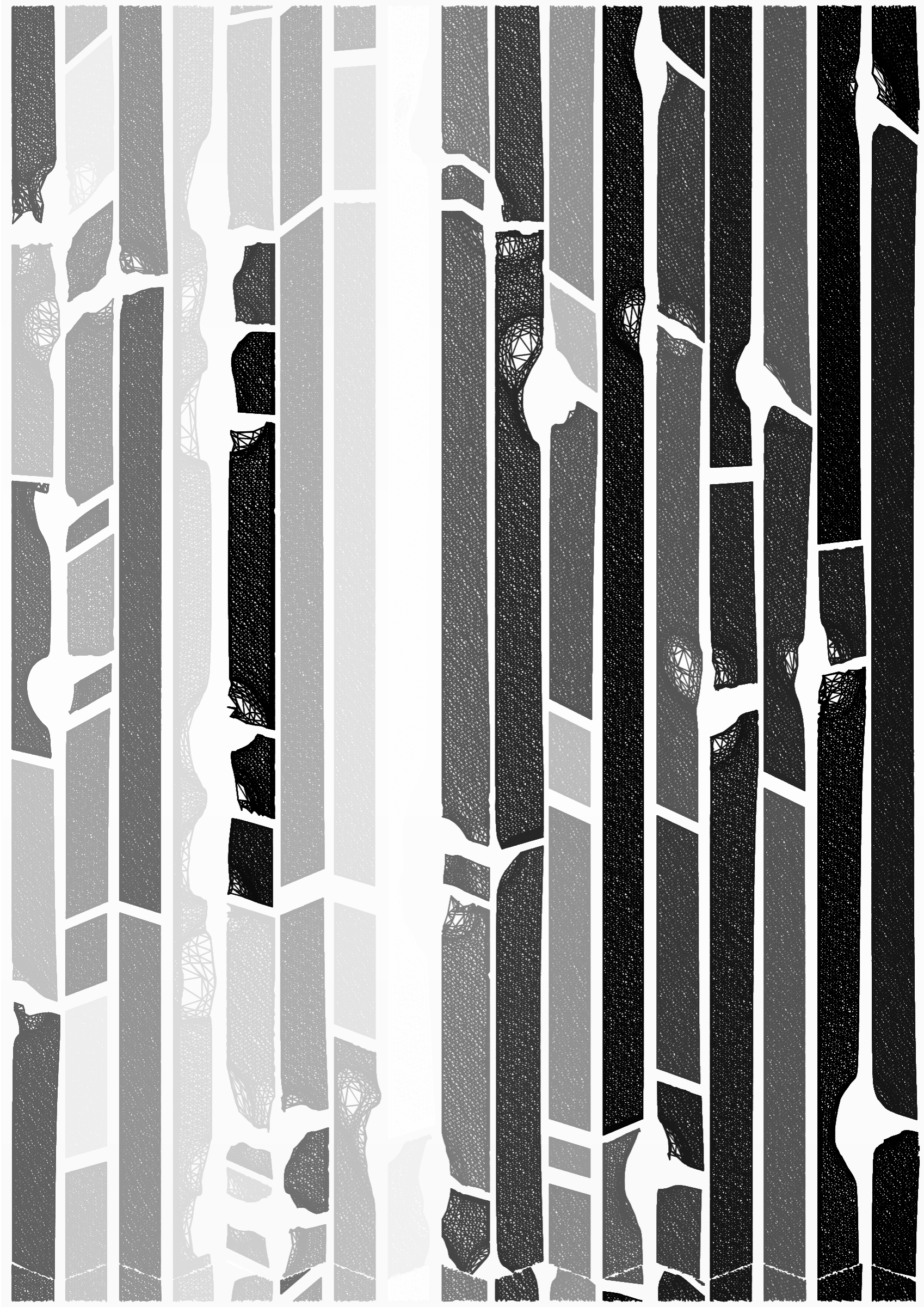 Art Blocks - Art Blocks v2 - Edifice #666 - NFT # 204000666