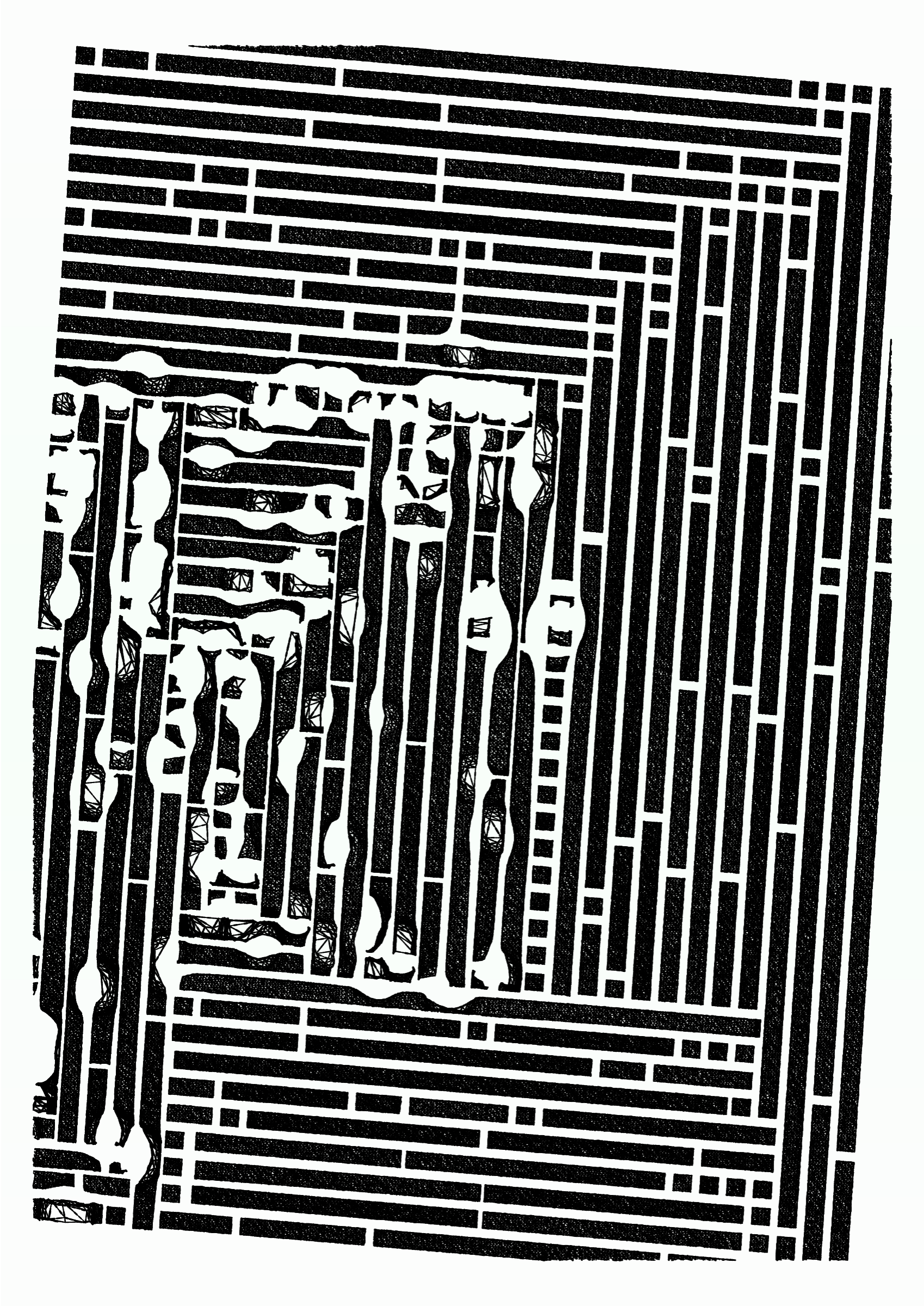 Art Blocks - Art Blocks v2 - Edifice #668 - NFT # 204000668