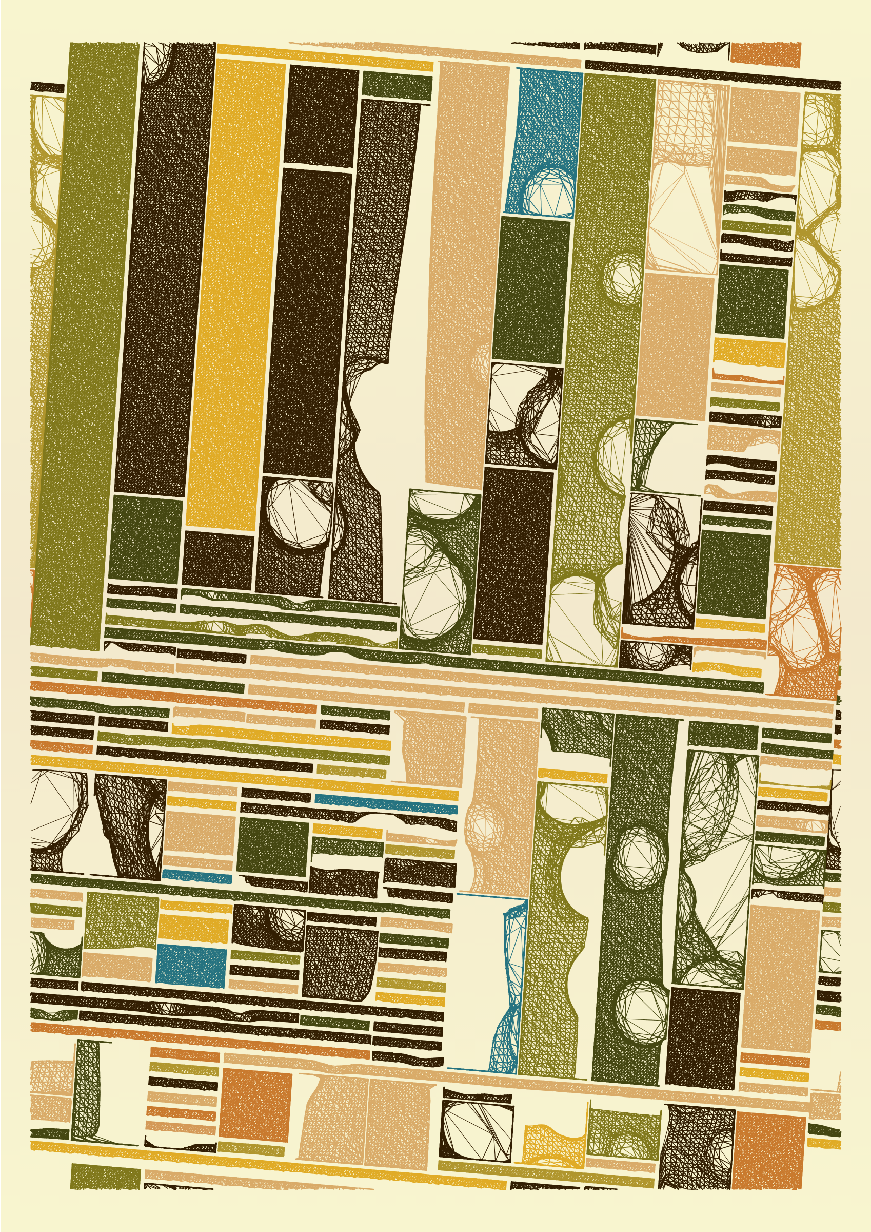 Art Blocks - Art Blocks v2 - Edifice #672 - NFT # 204000672