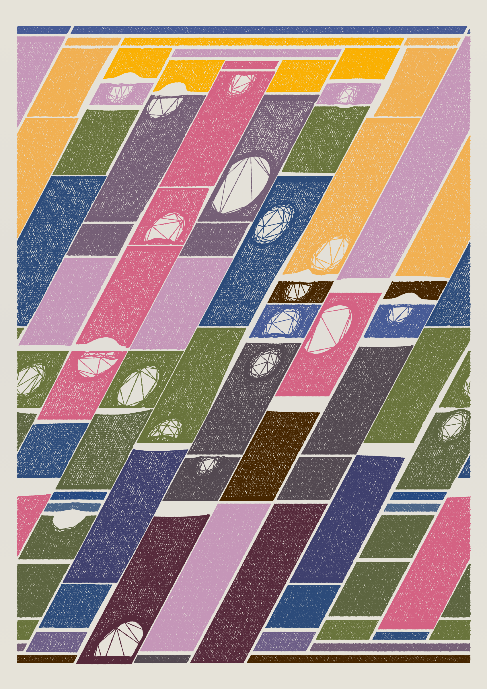 Art Blocks - Art Blocks v2 - Edifice #674 - NFT # 204000674