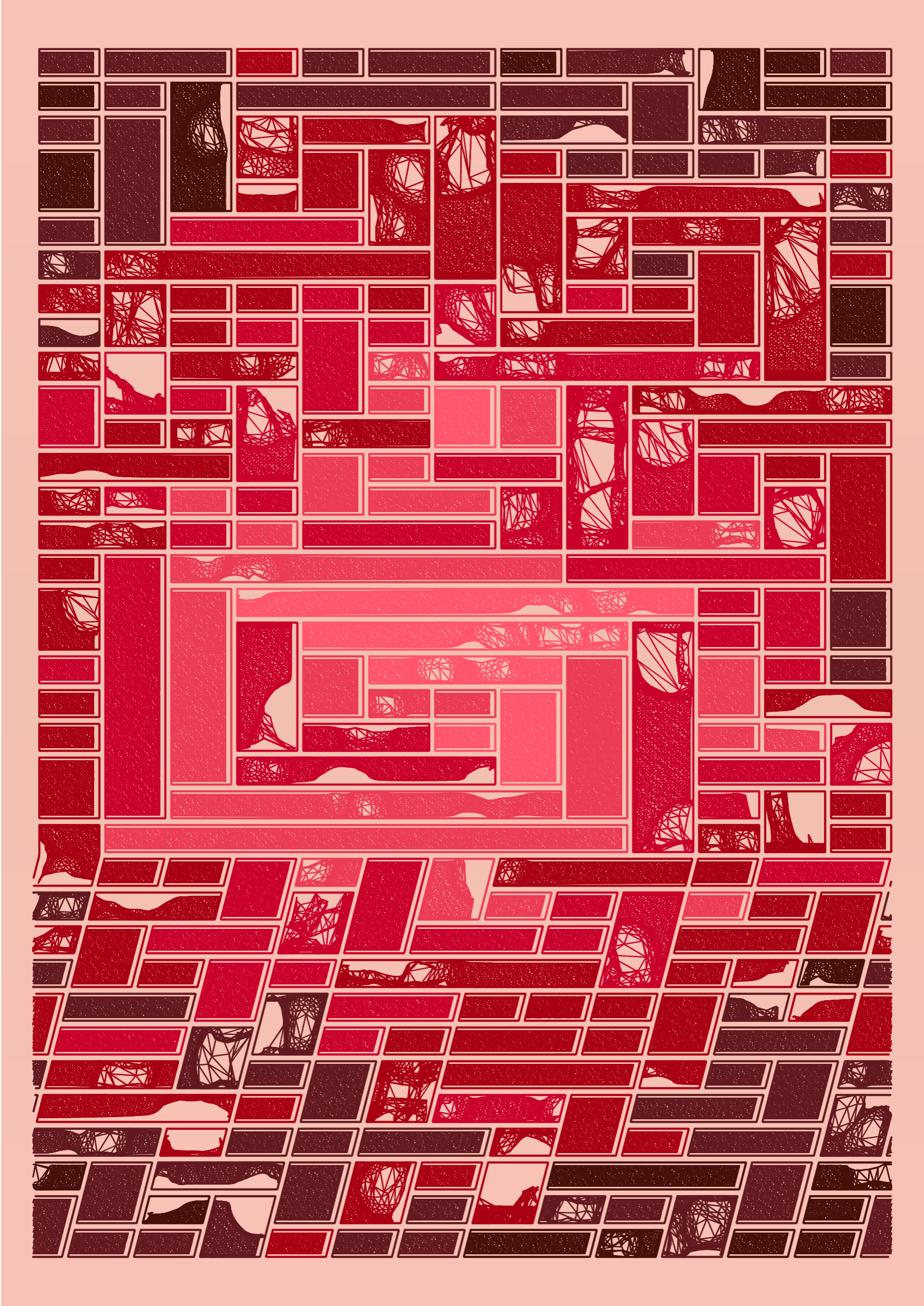 Art Blocks - Art Blocks v2 - Edifice #675 - NFT # 204000675