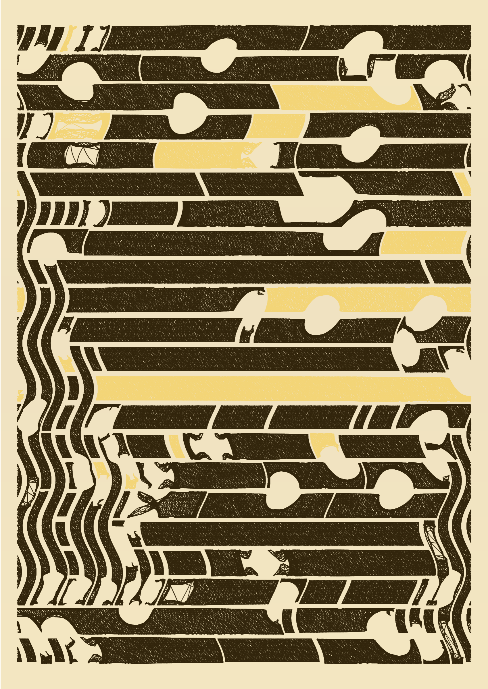 Art Blocks - Art Blocks v2 - Edifice #677 - NFT # 204000677