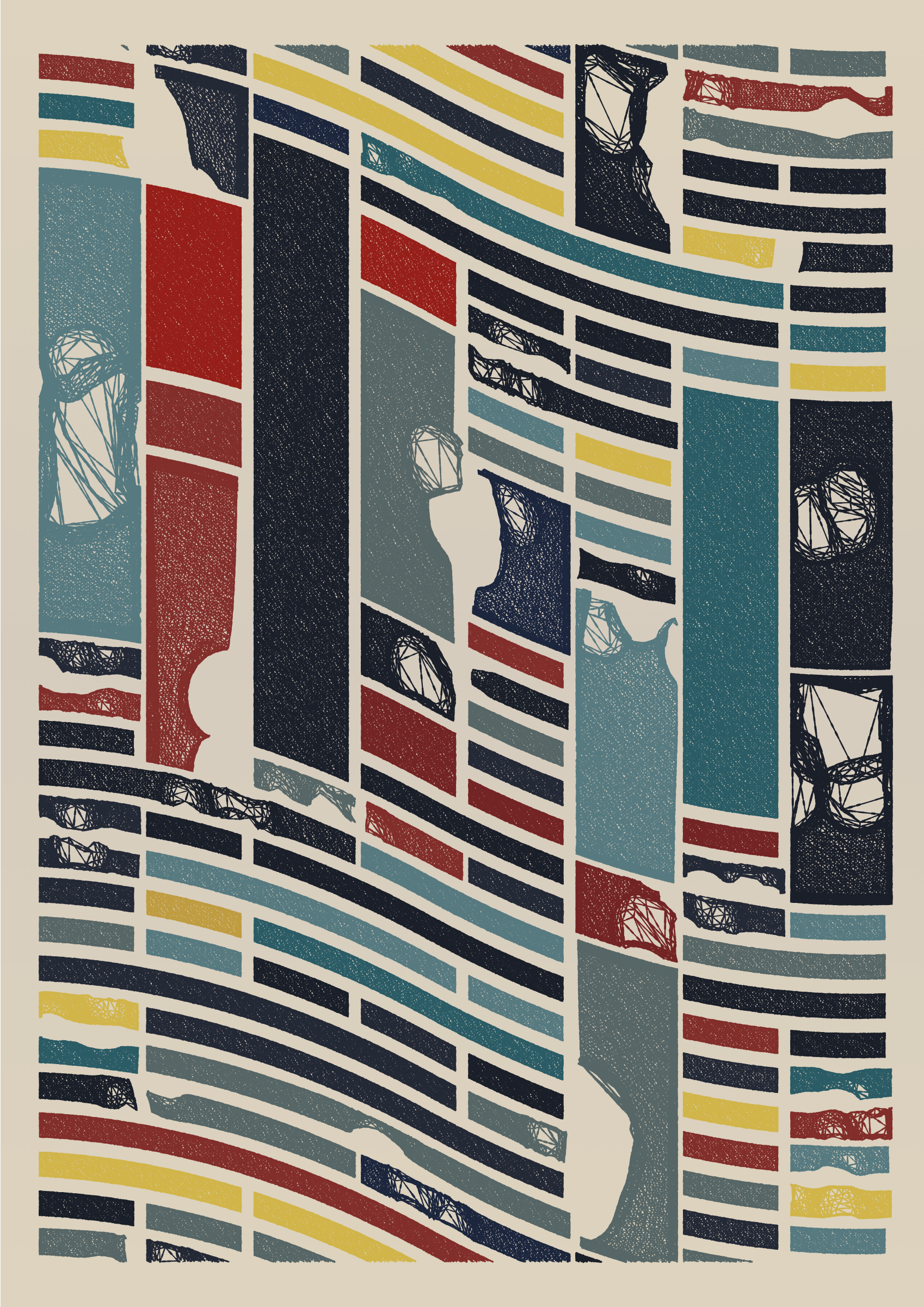 Art Blocks - Art Blocks v2 - Edifice #678 - NFT # 204000678