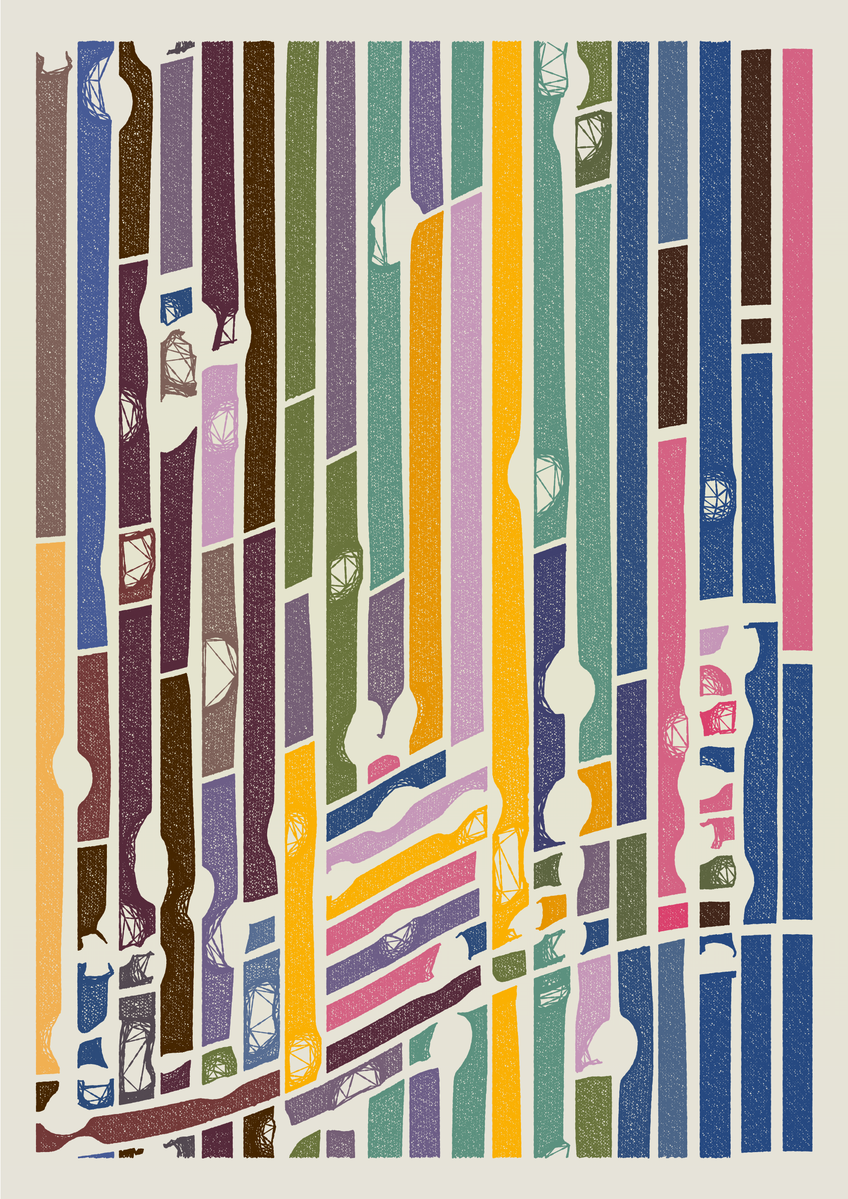 Art Blocks - Art Blocks v2 - Edifice #679 - NFT # 204000679