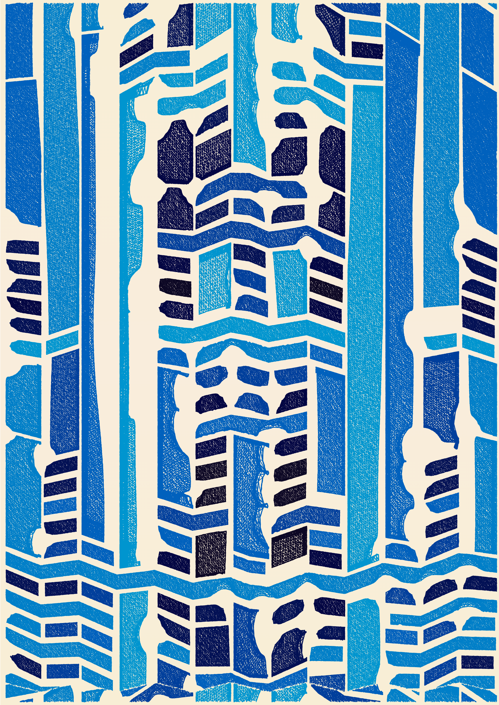 Art Blocks - Art Blocks v2 - Edifice #693 - NFT # 204000693