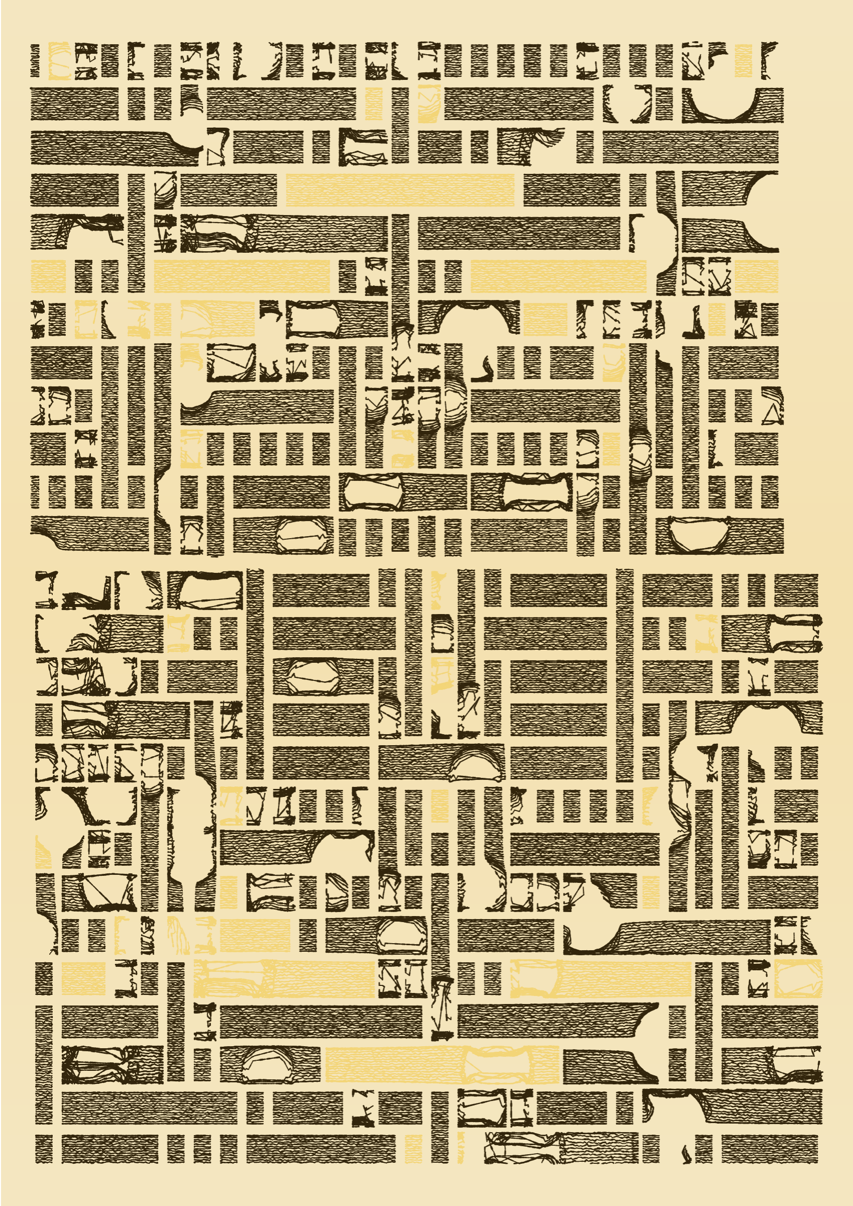 Art Blocks - Art Blocks v2 - Edifice #702 - NFT # 204000702