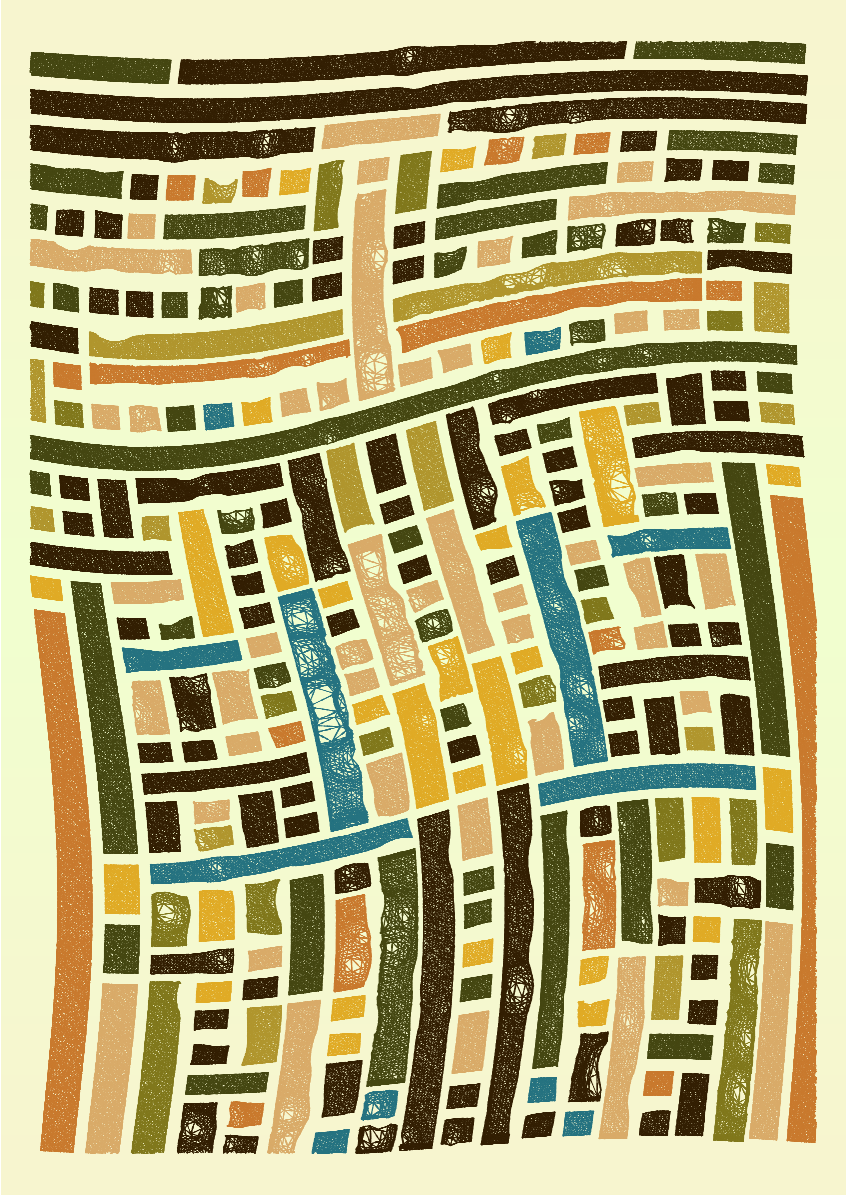 Art Blocks - Art Blocks v2 - Edifice #704 - NFT # 204000704