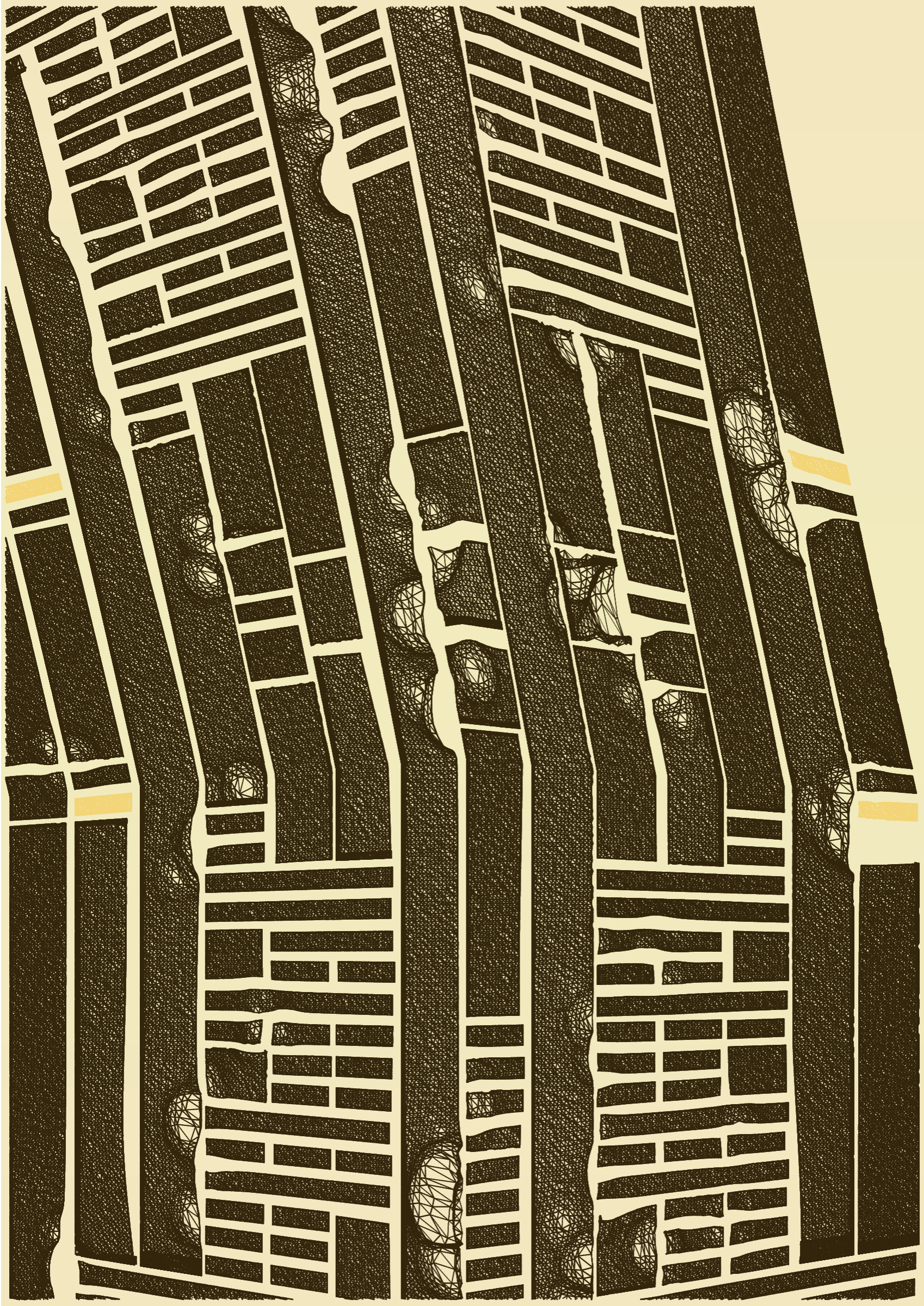 Art Blocks - Art Blocks v2 - Edifice #709 - NFT # 204000709