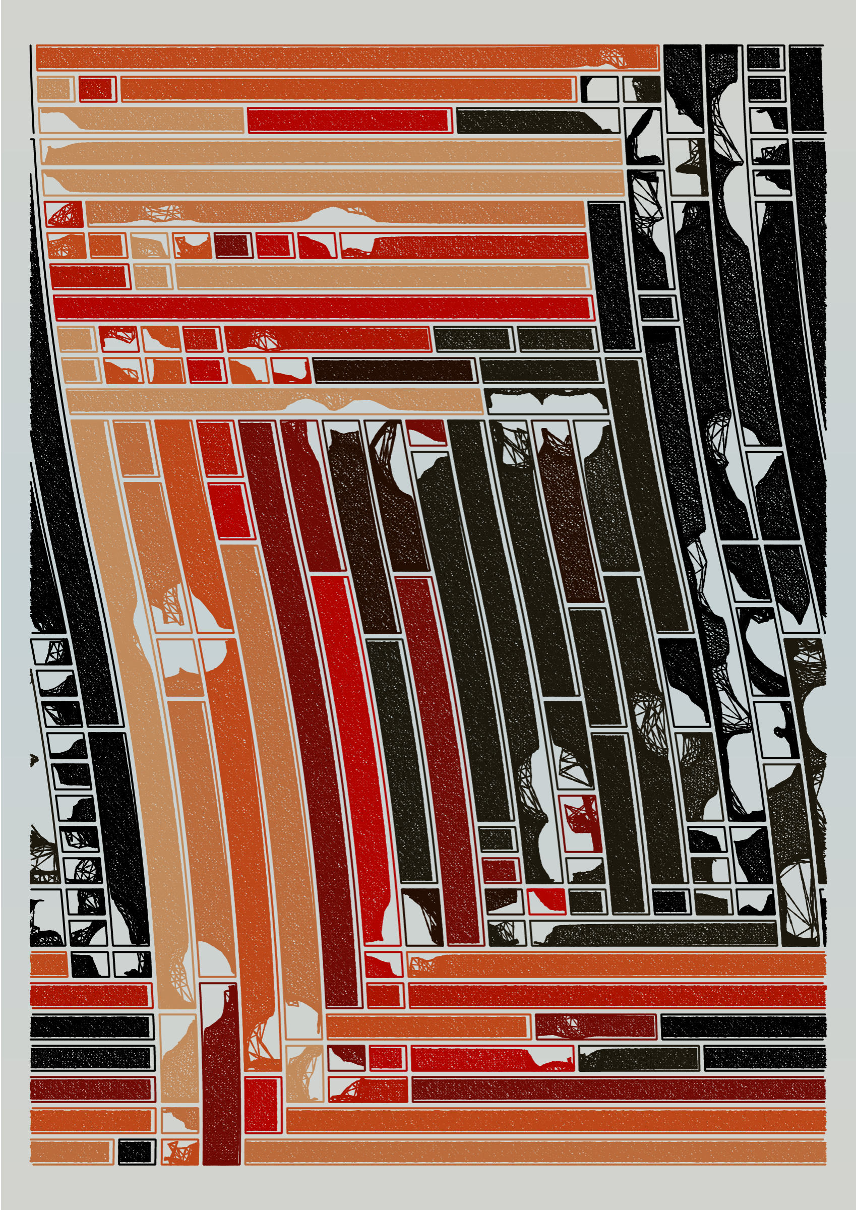 Art Blocks - Art Blocks v2 - Edifice #723 - NFT # 204000723