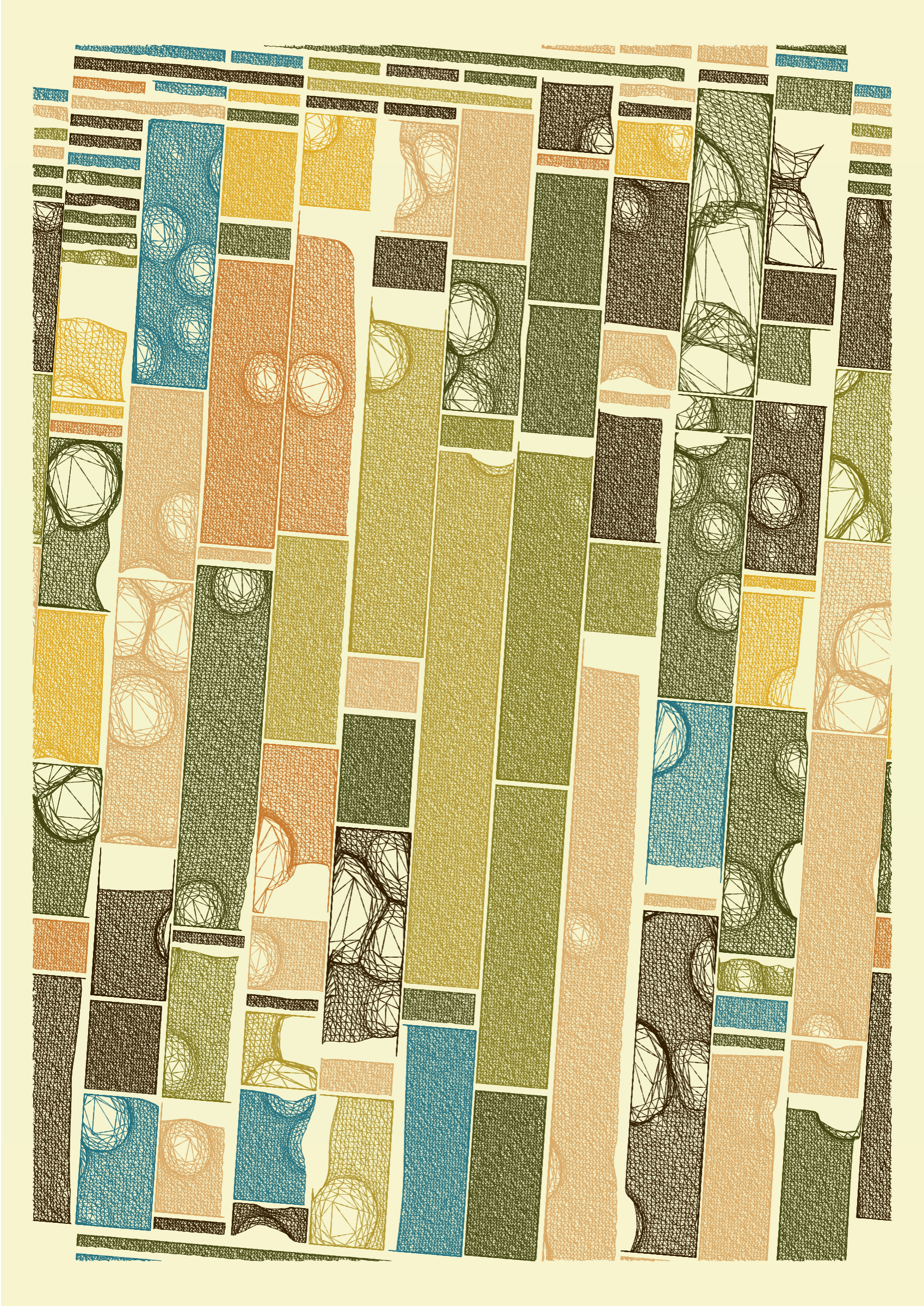 Art Blocks - Art Blocks v2 - Edifice #729 - NFT # 204000729