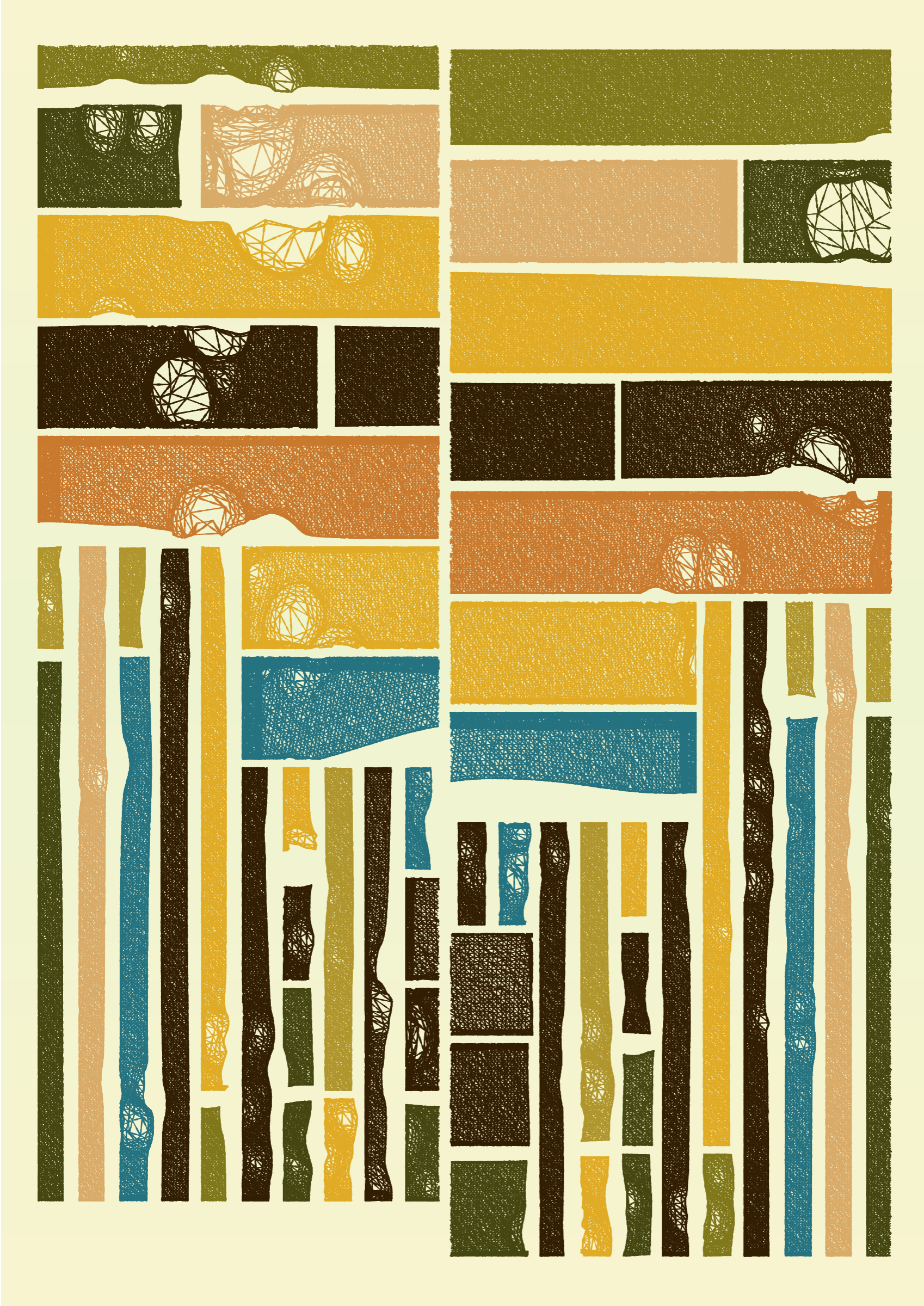 Art Blocks - Art Blocks v2 - Edifice #735 - NFT # 204000735