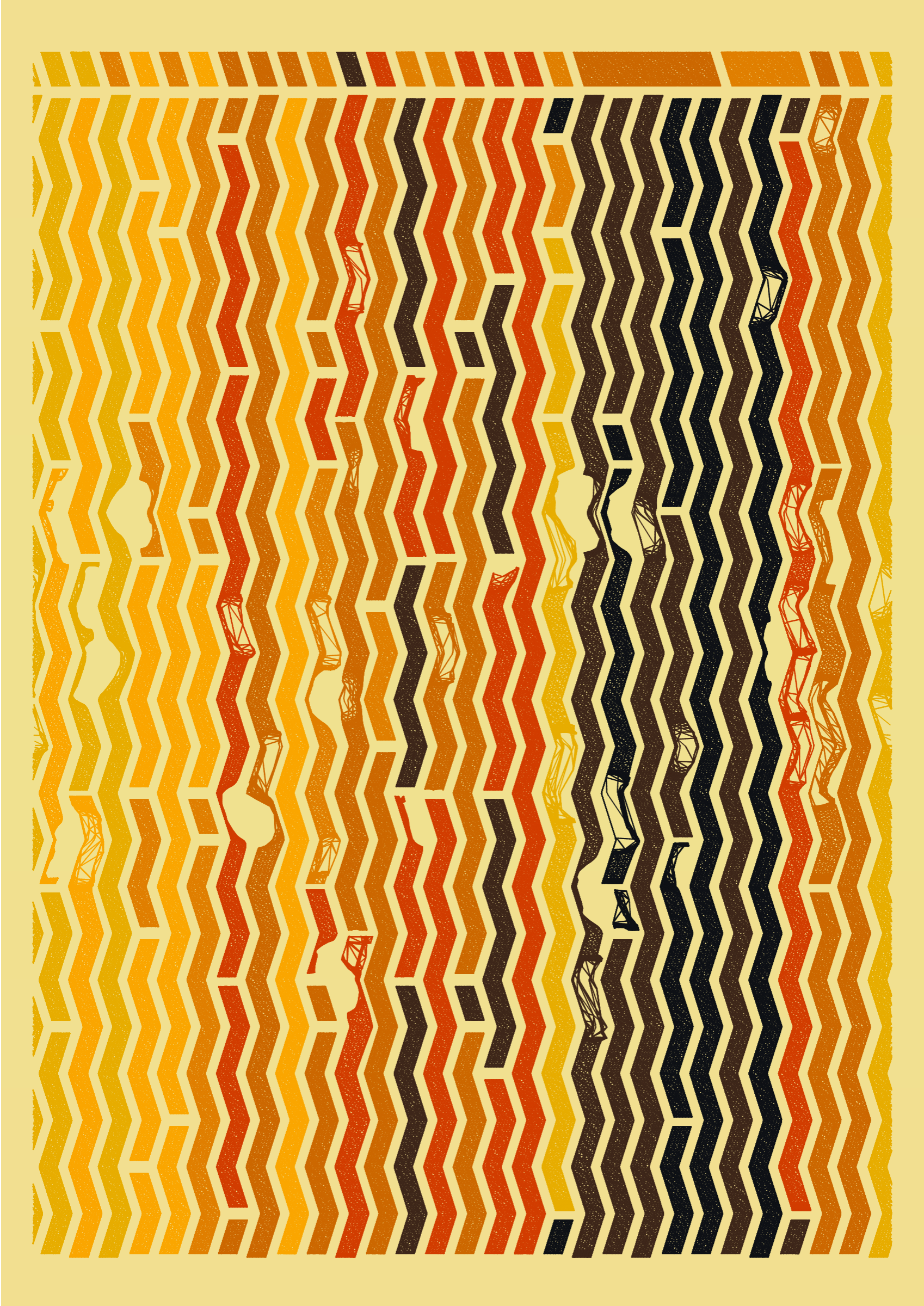 Art Blocks - Art Blocks v2 - Edifice #736 - NFT # 204000736