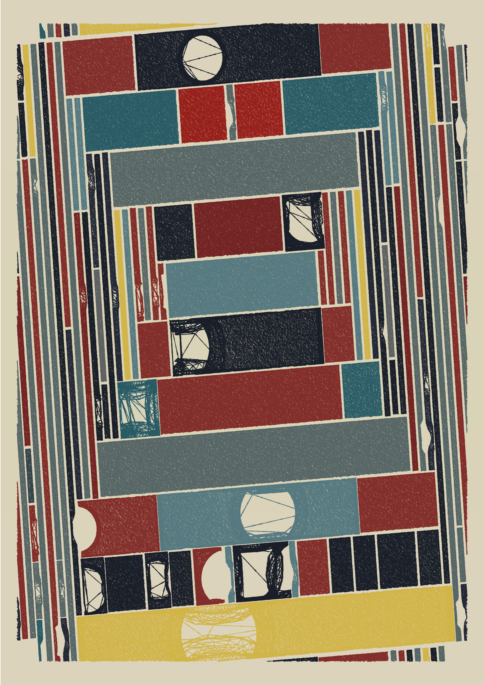 Art Blocks - Art Blocks v2 - Edifice #737 - NFT # 204000737