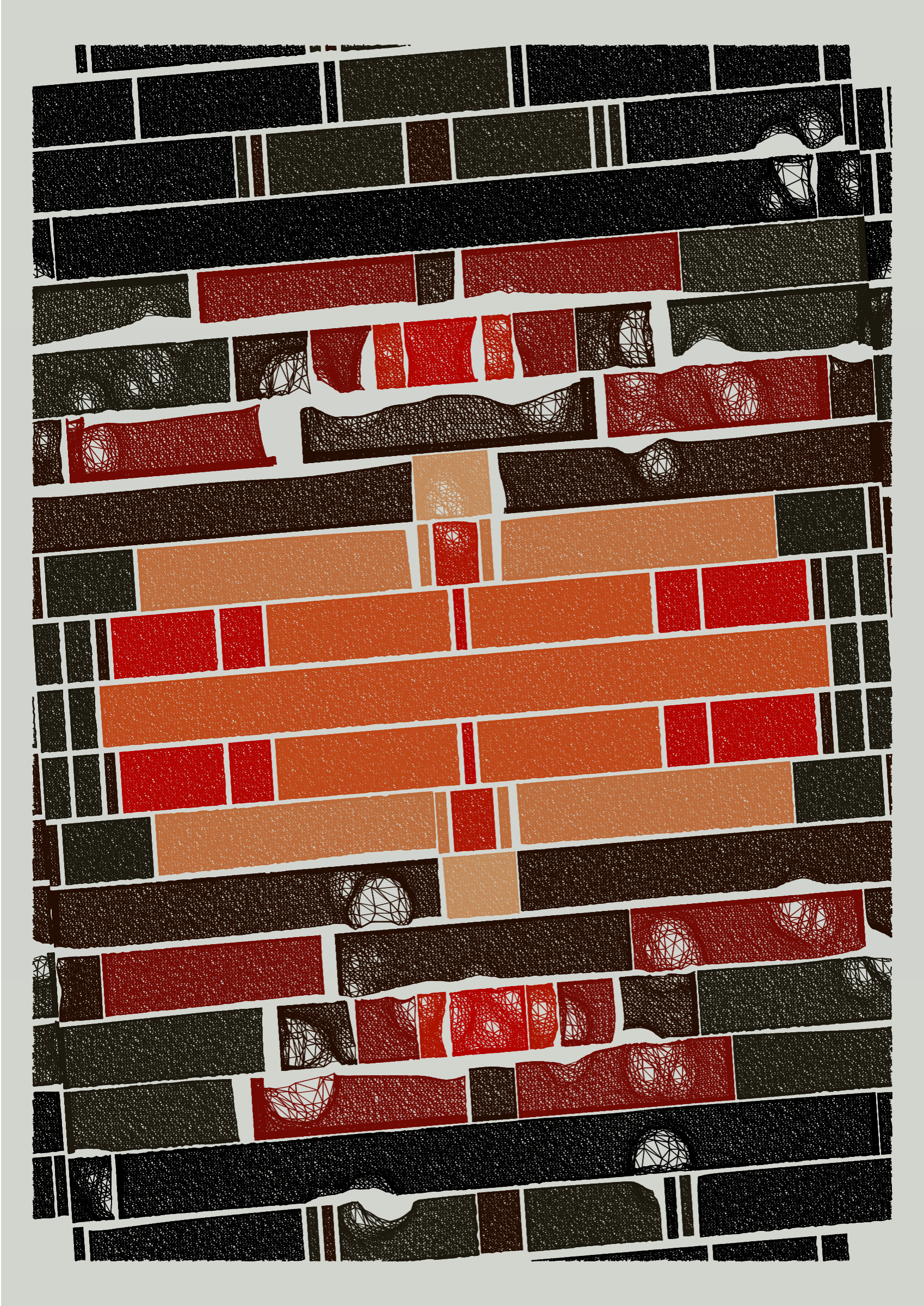 Art Blocks - Art Blocks v2 - Edifice #738 - NFT # 204000738