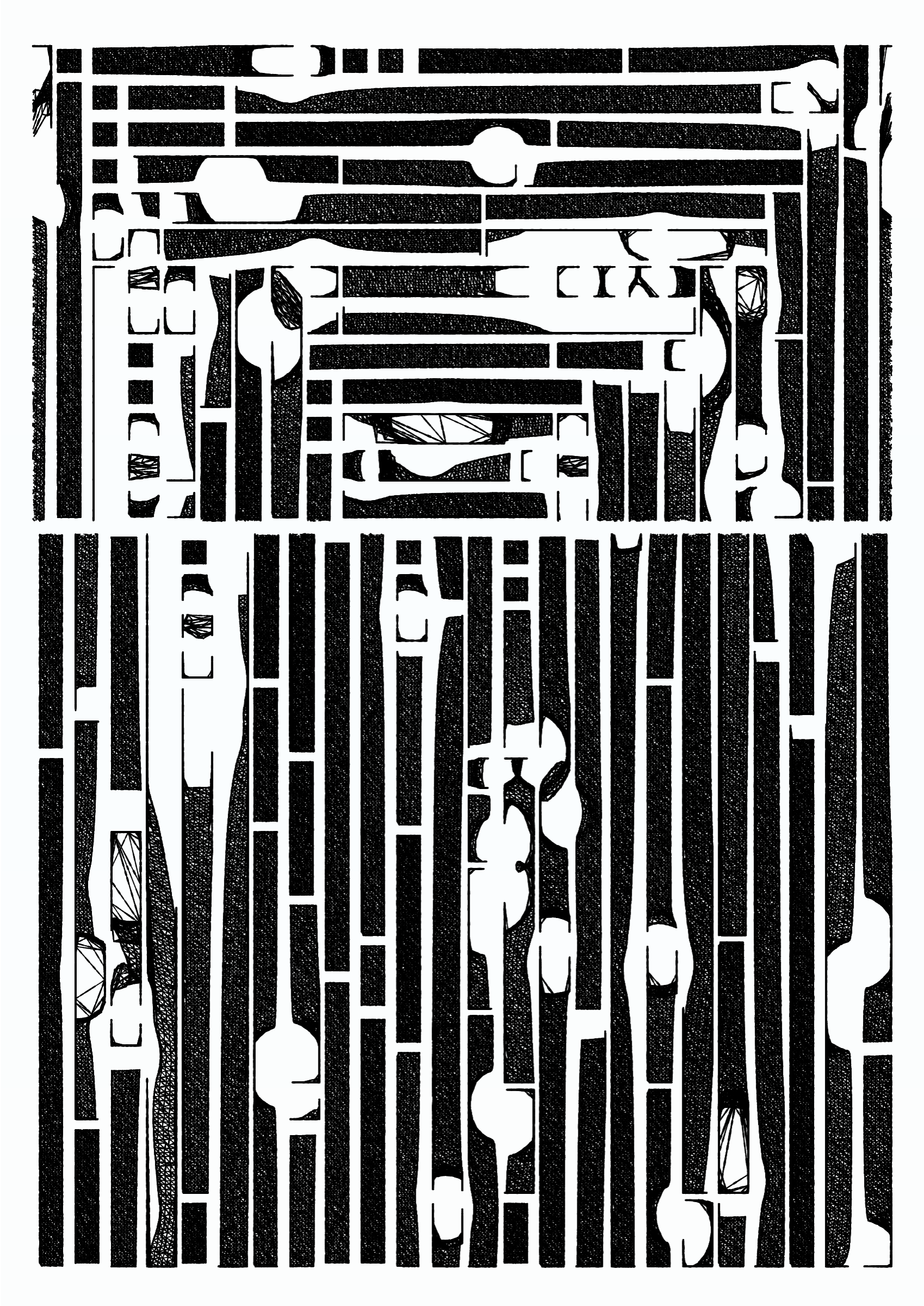 Art Blocks - Art Blocks v2 - Edifice #742 - NFT # 204000742