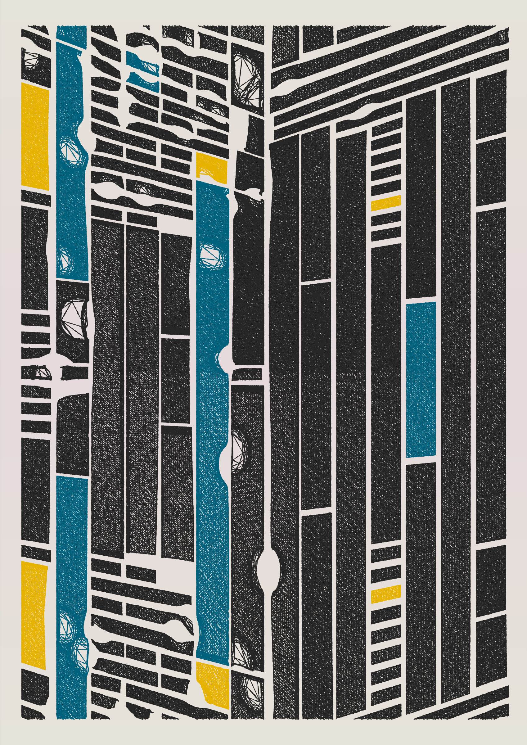 Art Blocks - Art Blocks v2 - Edifice #747 - NFT # 204000747