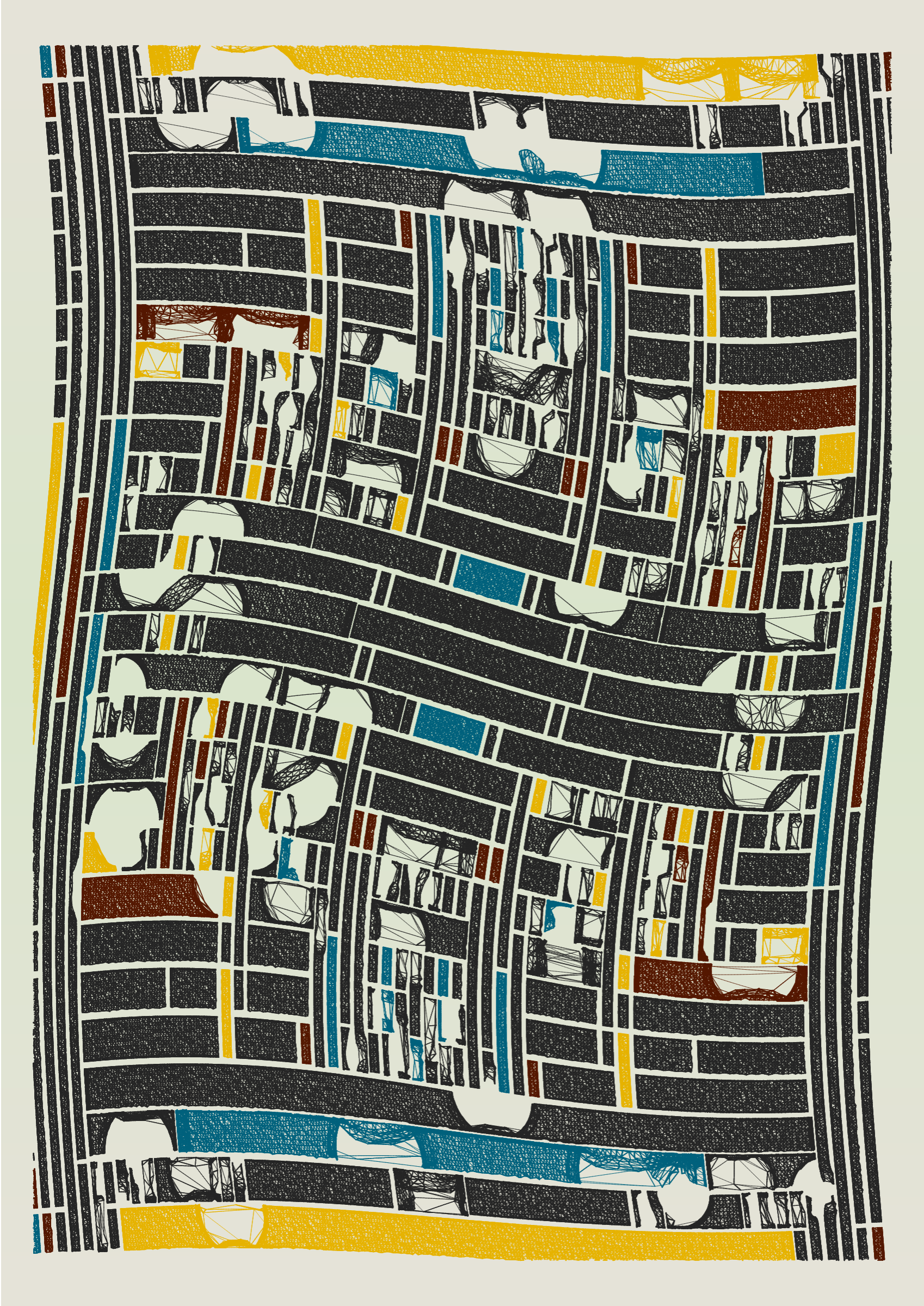 Art Blocks - Art Blocks v2 - Edifice #750 - NFT # 204000750