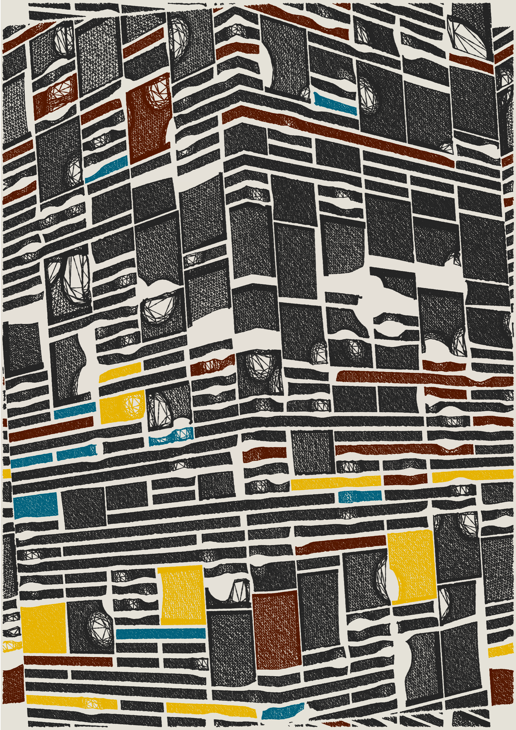 Art Blocks - Art Blocks v2 - Edifice #756 - NFT # 204000756