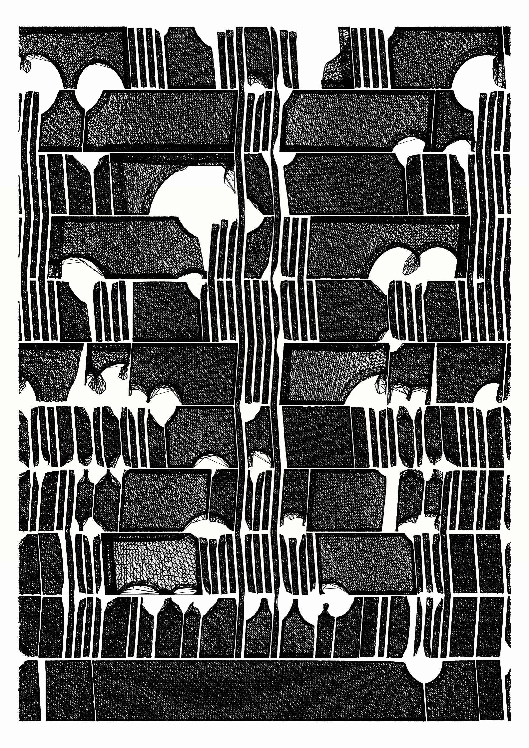 Art Blocks - Art Blocks v2 - Edifice #760 - NFT # 204000760