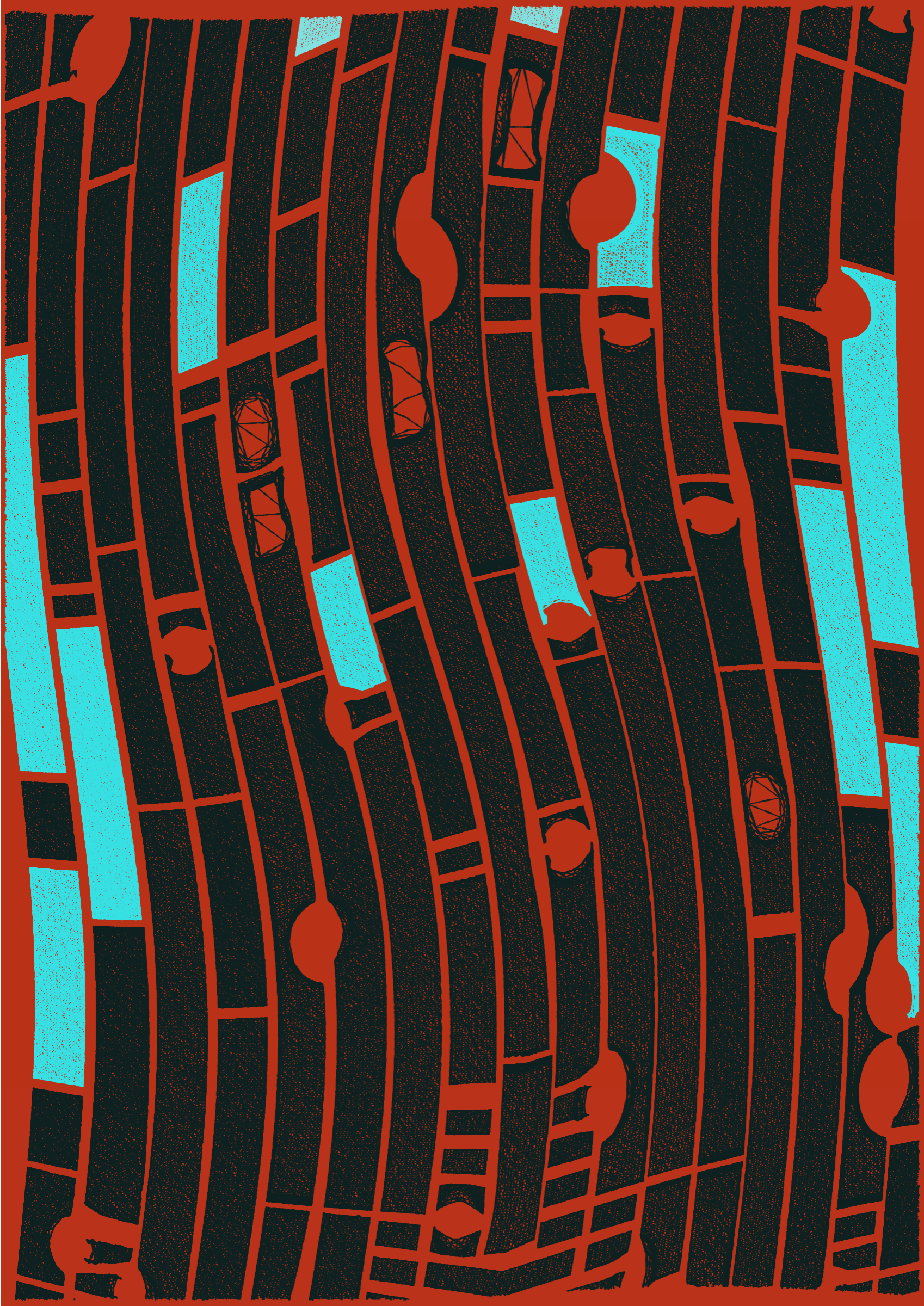 Art Blocks - Art Blocks v2 - Edifice #762 - NFT # 204000762