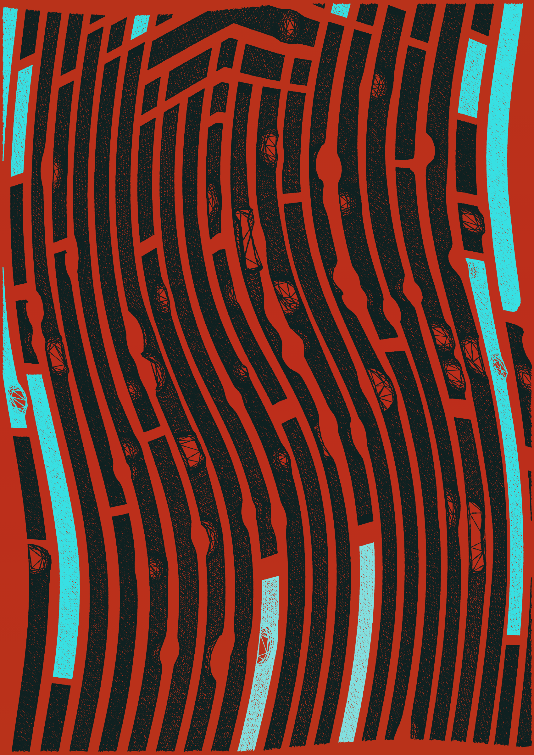 Art Blocks - Art Blocks v2 - Edifice #764 - NFT # 204000764