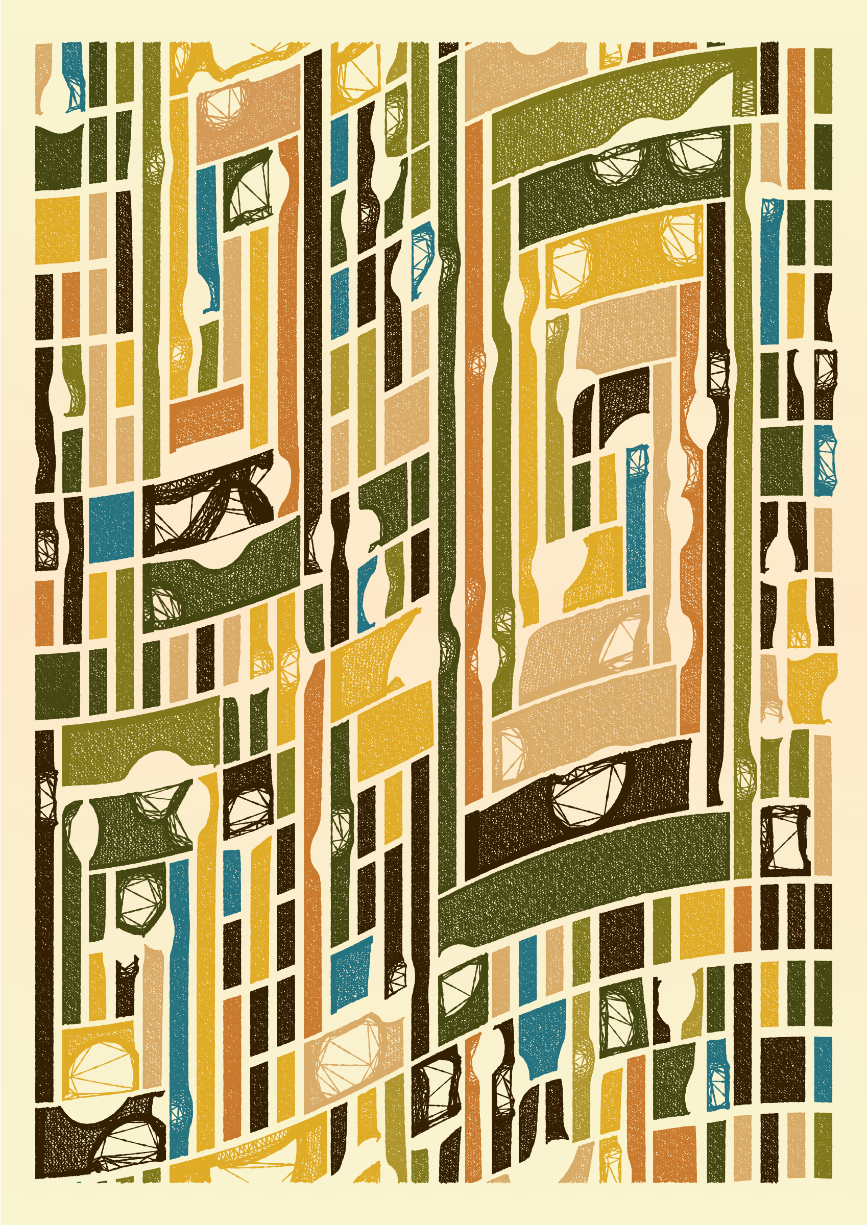 Art Blocks - Art Blocks v2 - Edifice #765 - NFT # 204000765