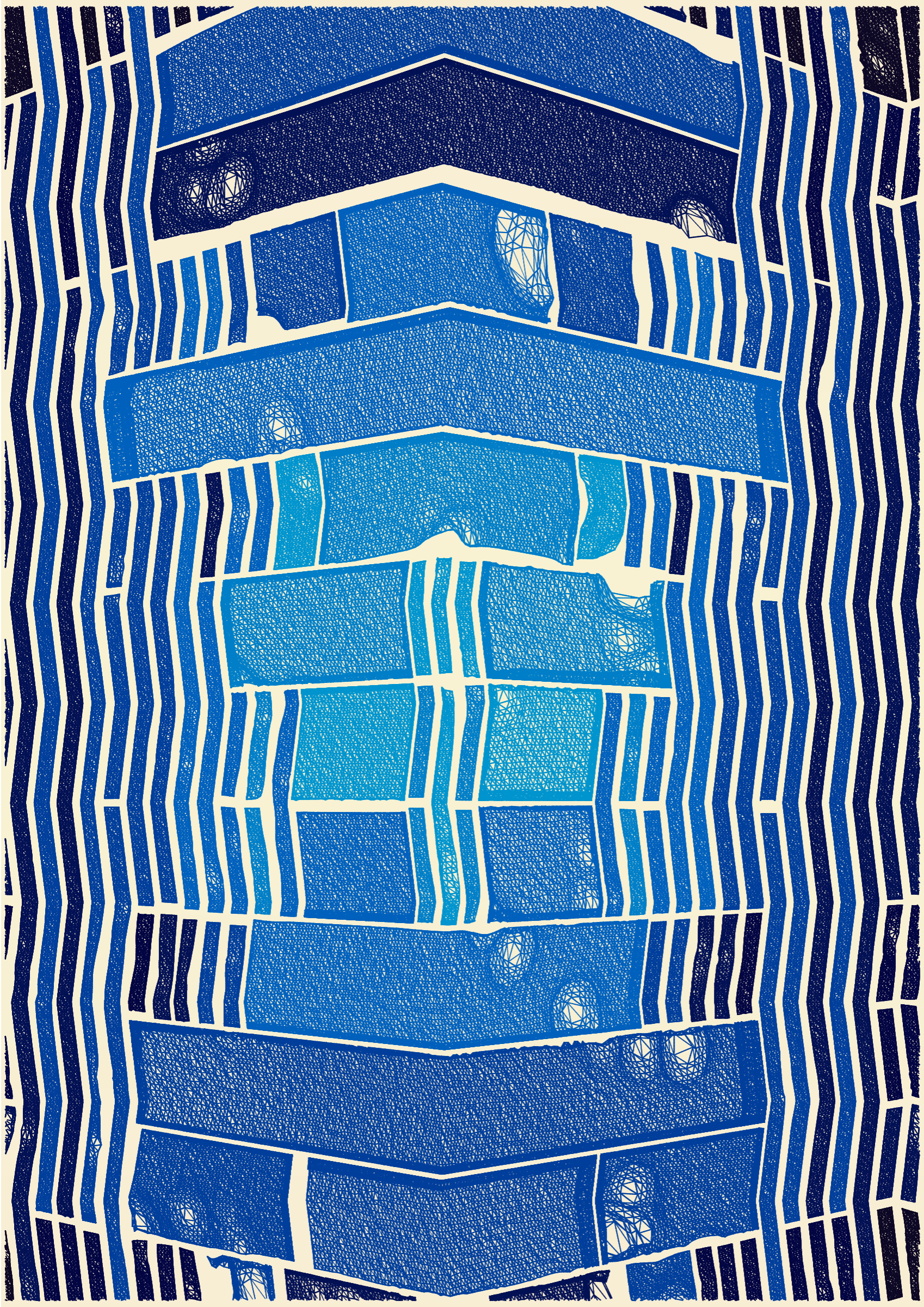 Art Blocks - Art Blocks v2 - Edifice #769 - NFT # 204000769