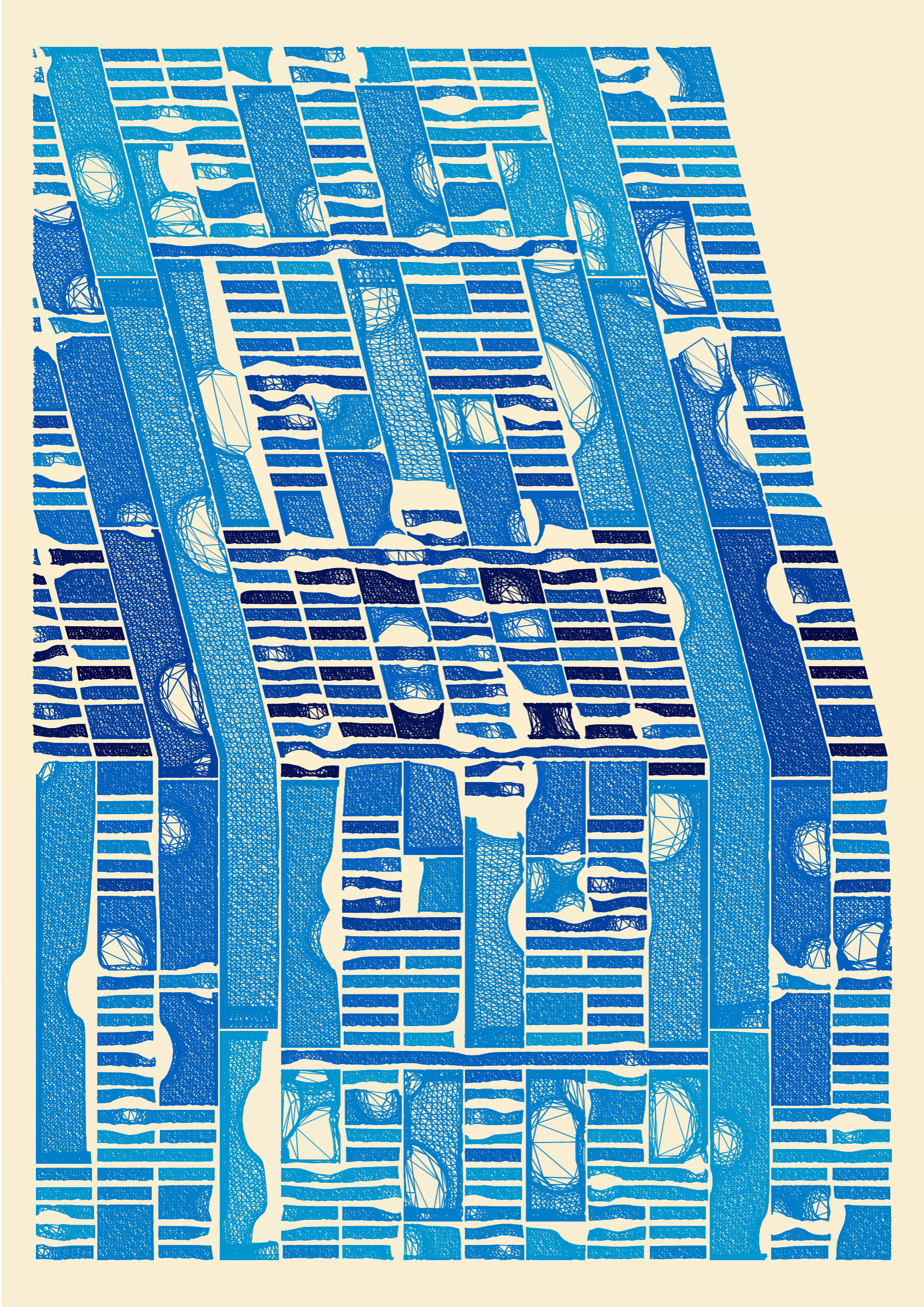 Art Blocks - Art Blocks v2 - Edifice #770 - NFT # 204000770