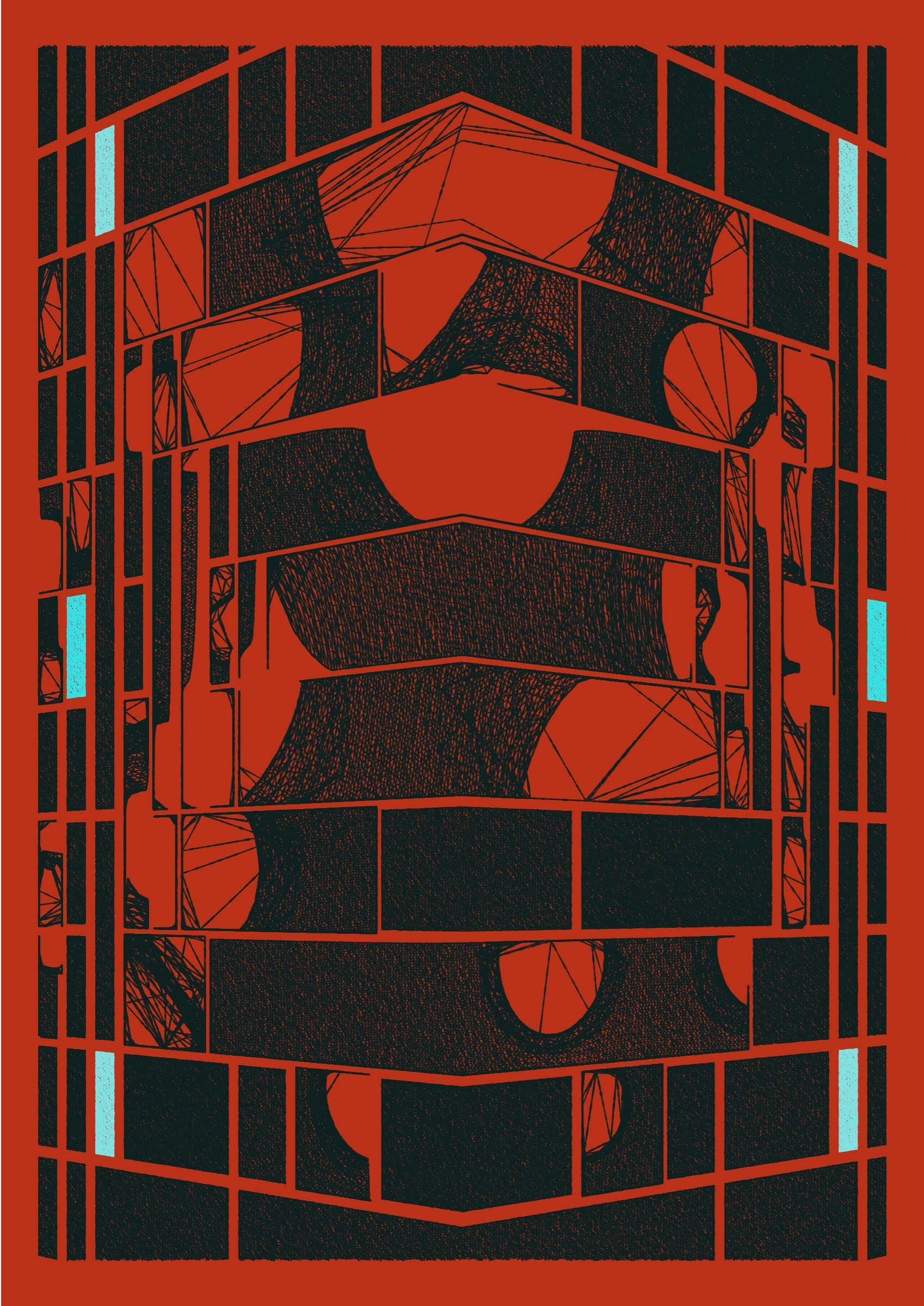 Art Blocks - Art Blocks v2 - Edifice #773 - NFT # 204000773