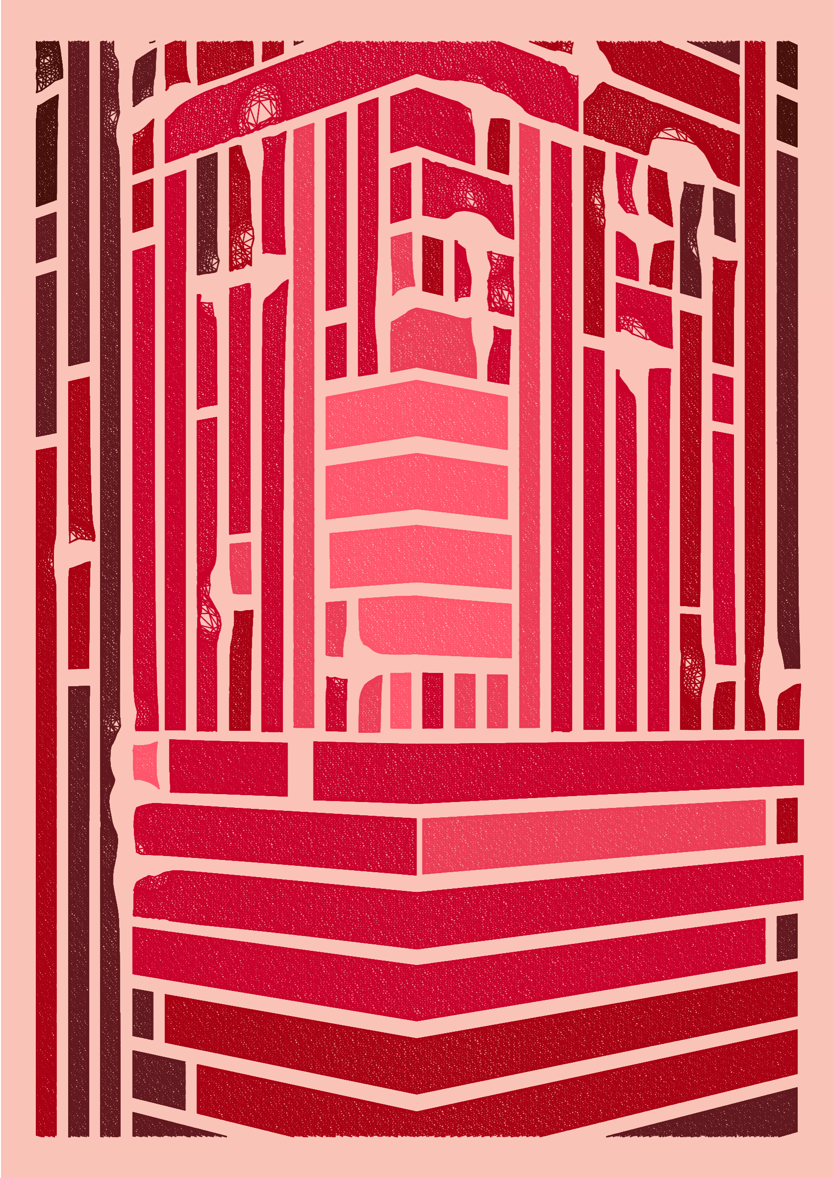 Art Blocks - Art Blocks v2 - Edifice #774 - NFT # 204000774