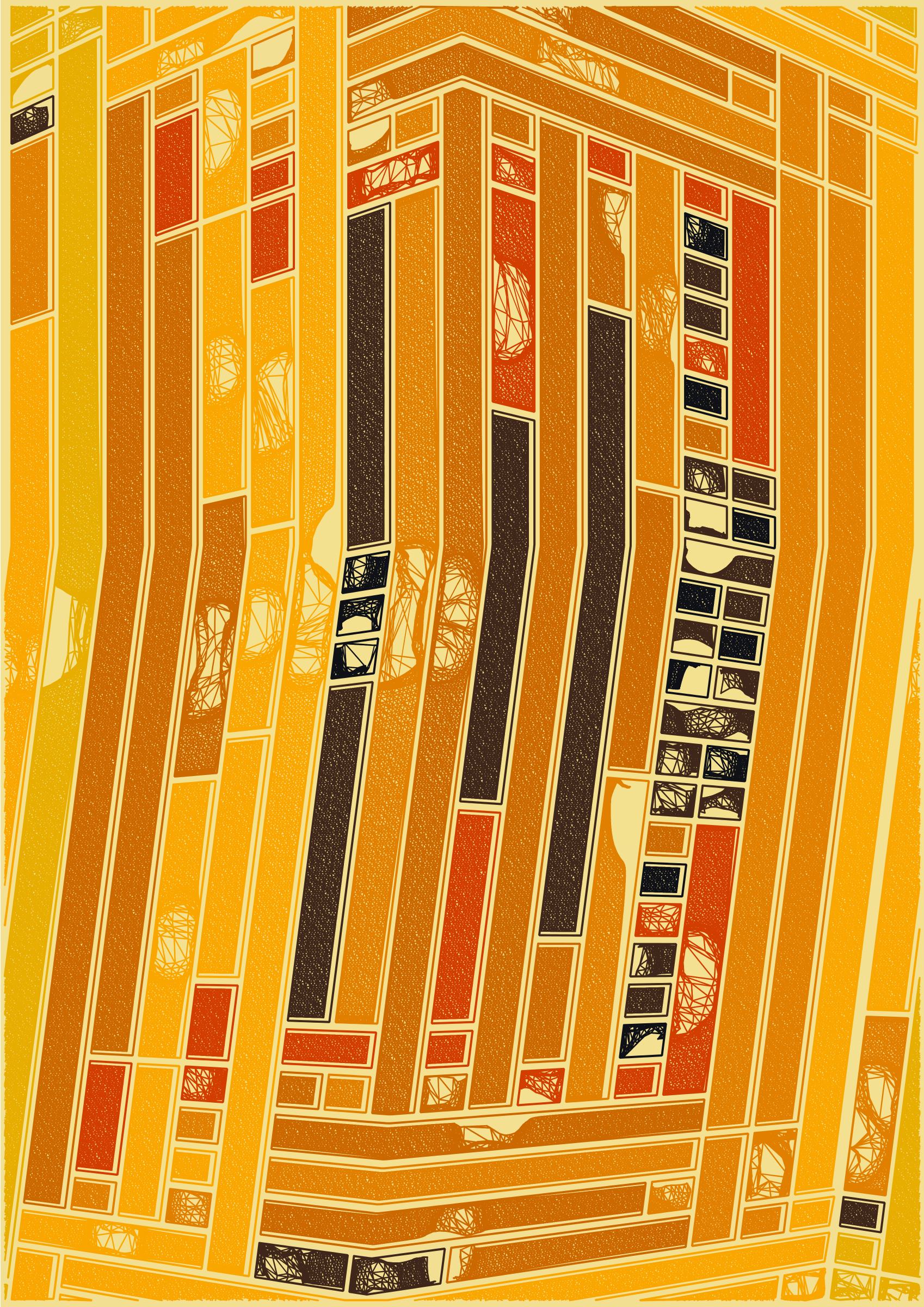 Art Blocks - Art Blocks v2 - Edifice #786 - NFT # 204000786