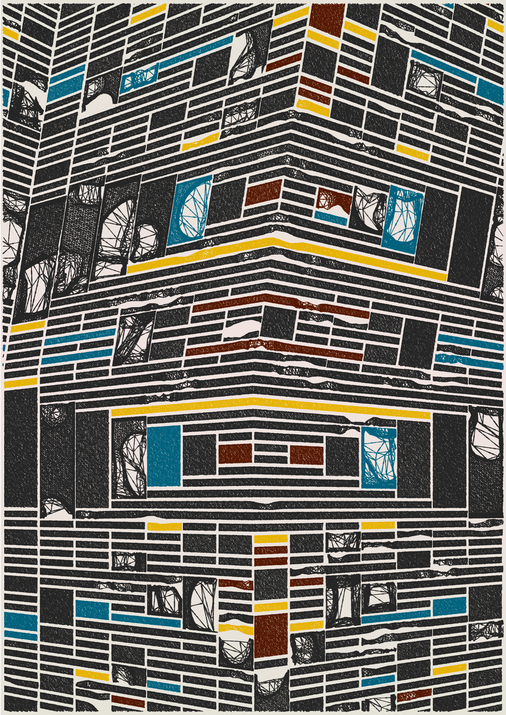 Art Blocks - Art Blocks v2 - Edifice #796 - NFT # 204000796