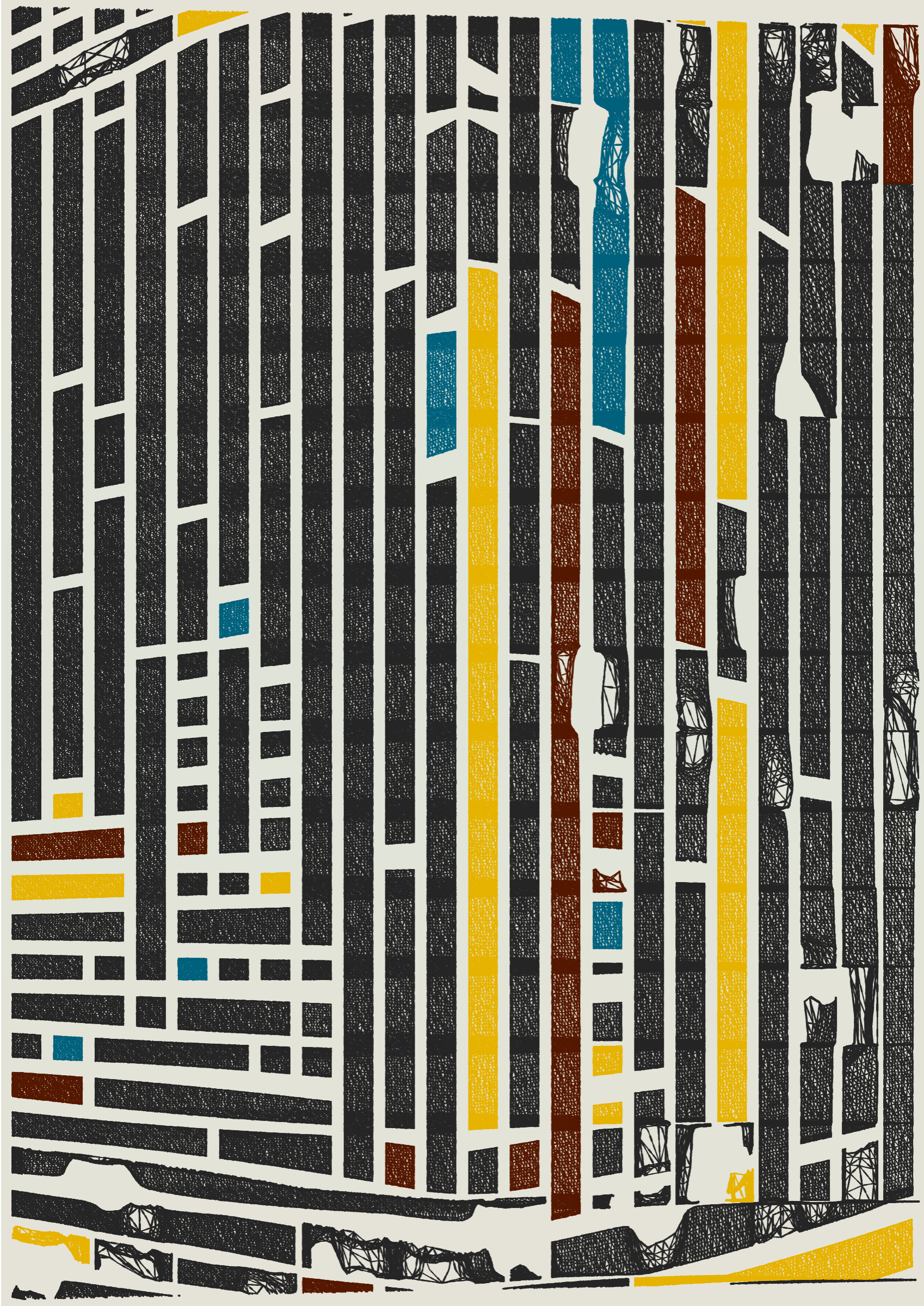 Art Blocks - Art Blocks v2 - Edifice #815 - NFT # 204000815