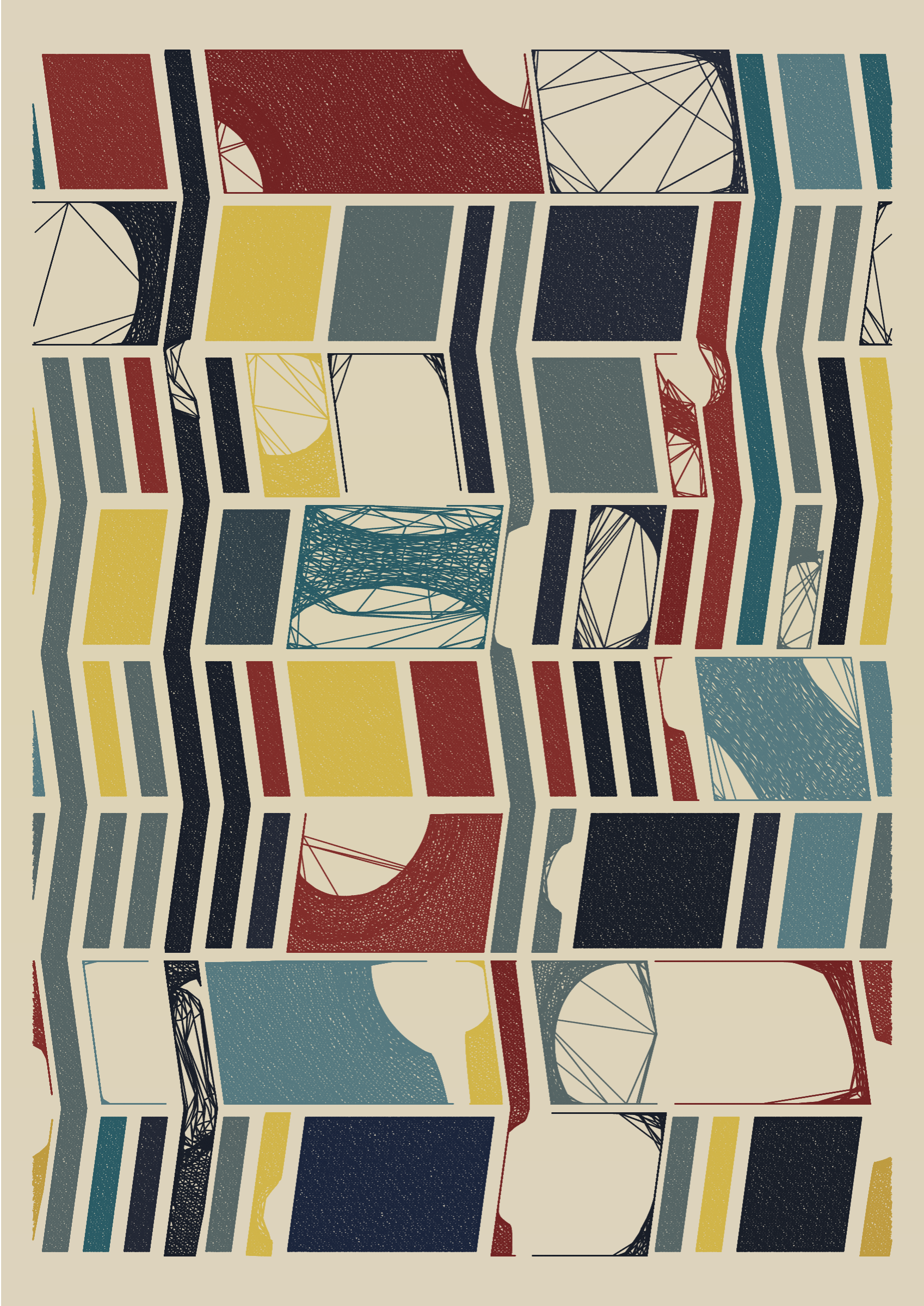 Art Blocks - Art Blocks v2 - Edifice #819 - NFT # 204000819