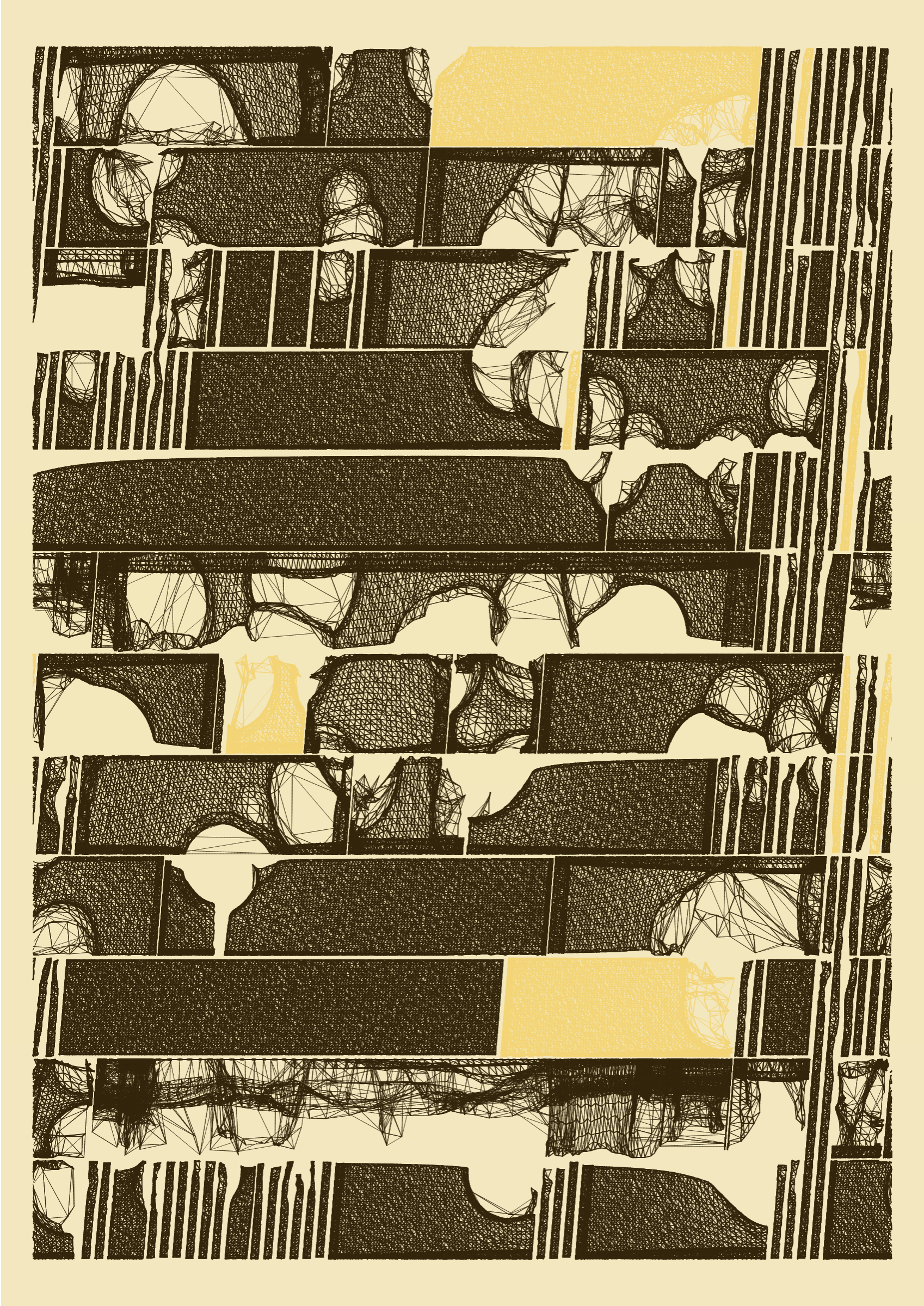 Art Blocks - Art Blocks v2 - Edifice #820 - NFT # 204000820