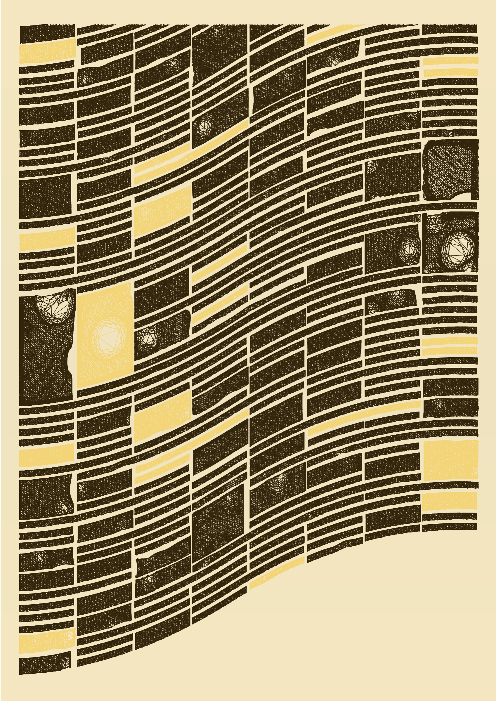 Art Blocks - Art Blocks v2 - Edifice #822 - NFT # 204000822