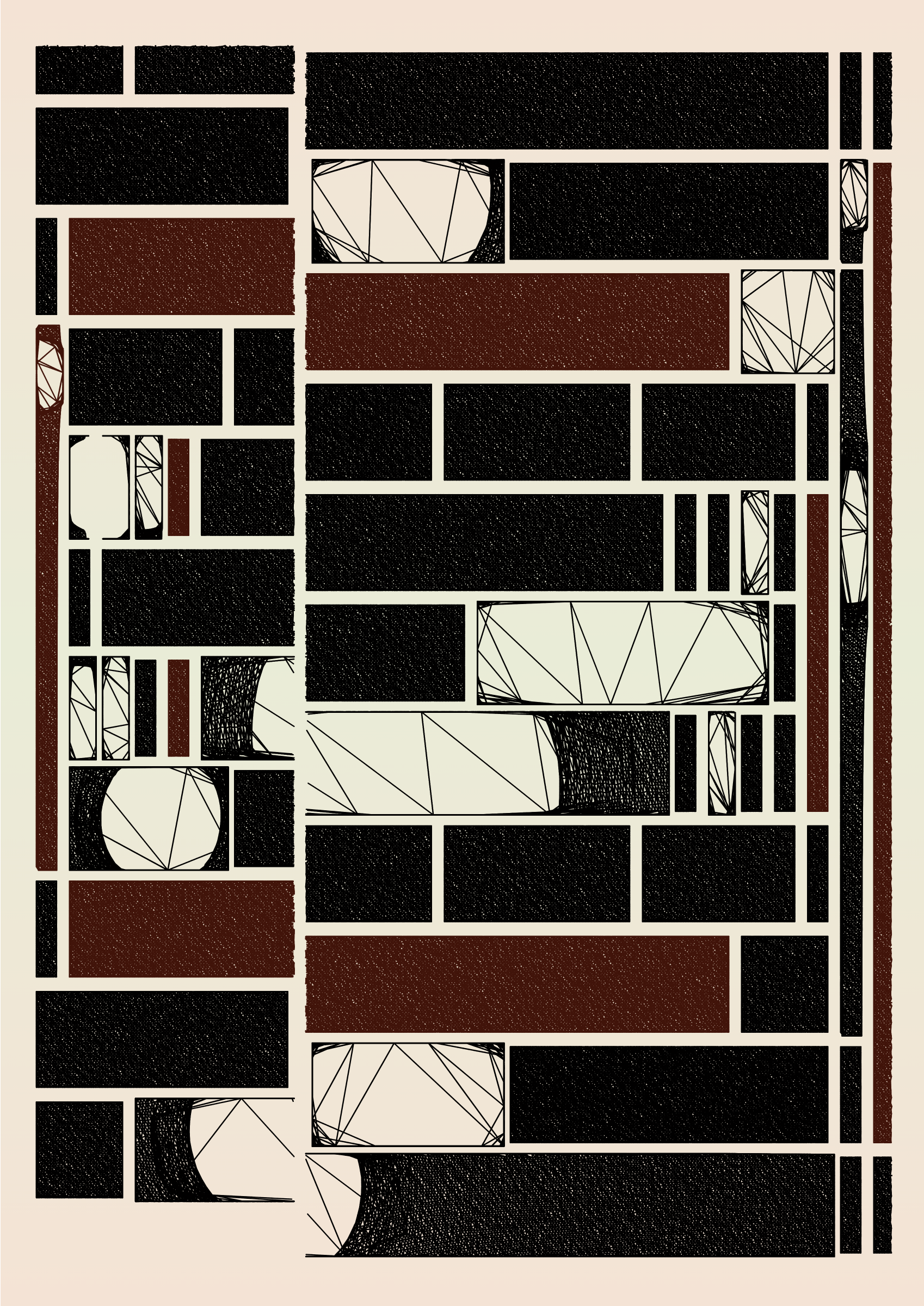 Art Blocks - Art Blocks v2 - Edifice #829 - NFT # 204000829