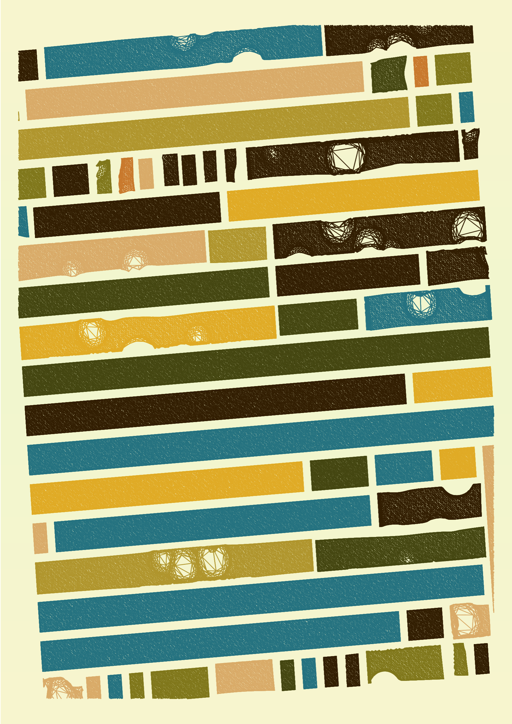 Art Blocks - Art Blocks v2 - Edifice #830 - NFT # 204000830