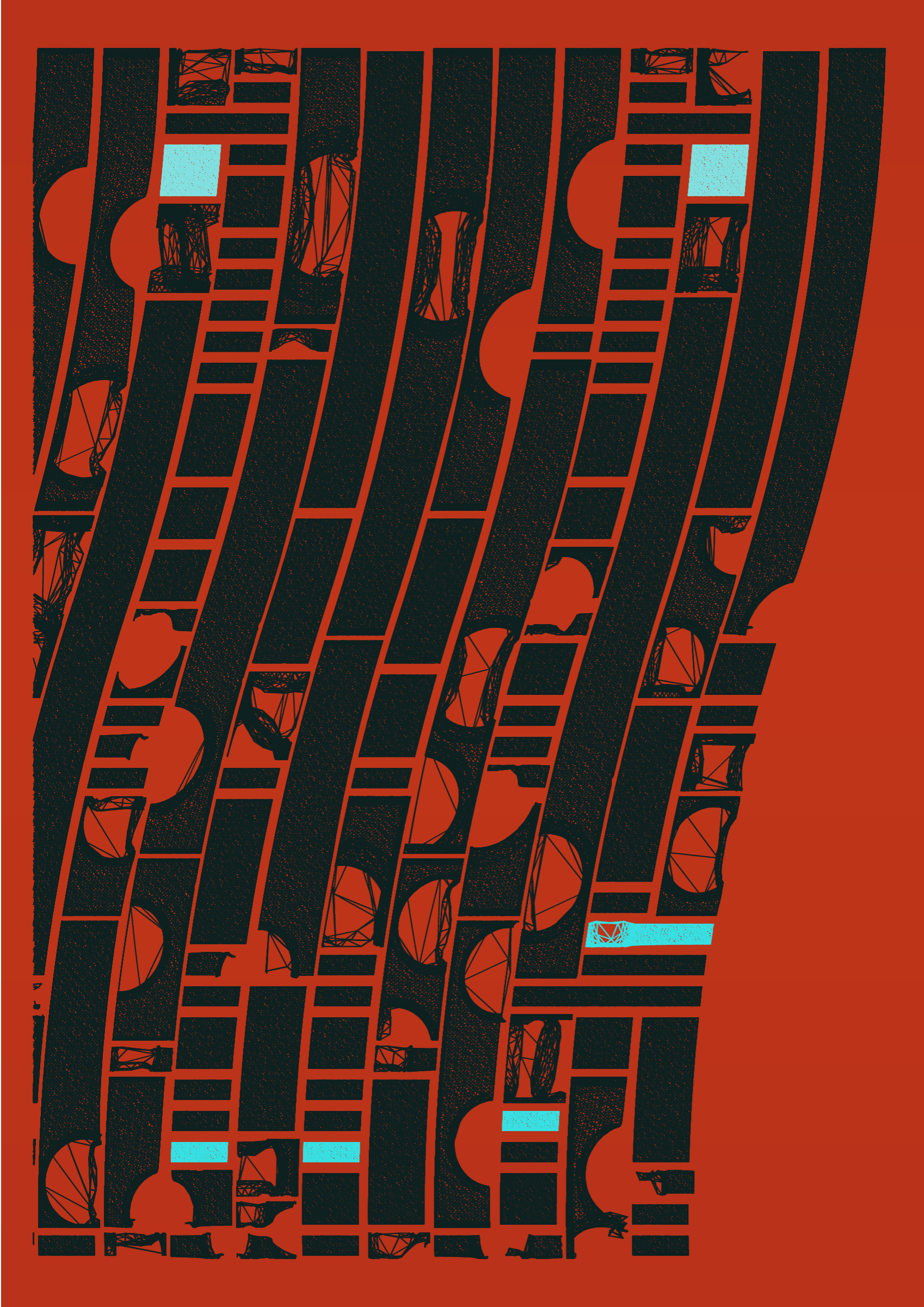 Art Blocks - Art Blocks v2 - Edifice #836 - NFT # 204000836