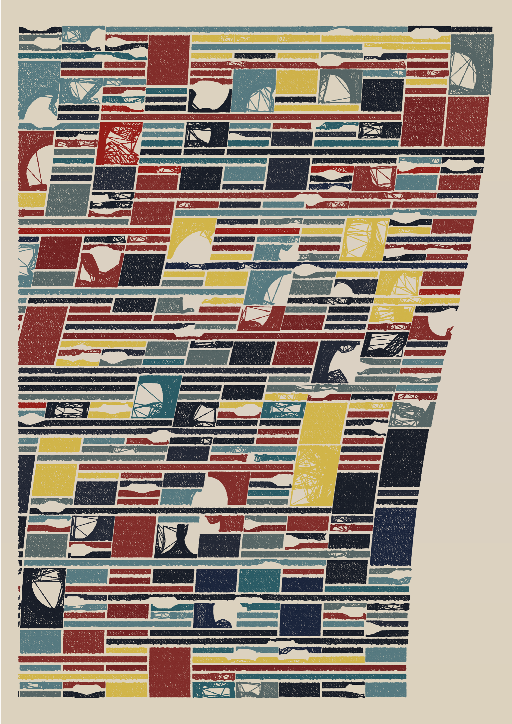 Art Blocks - Art Blocks v2 - Edifice #840 - NFT # 204000840