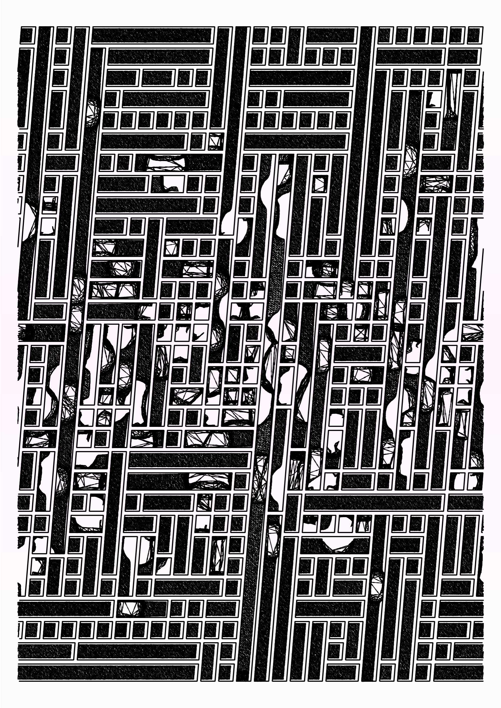 Art Blocks - Art Blocks v2 - Edifice #842 - NFT # 204000842